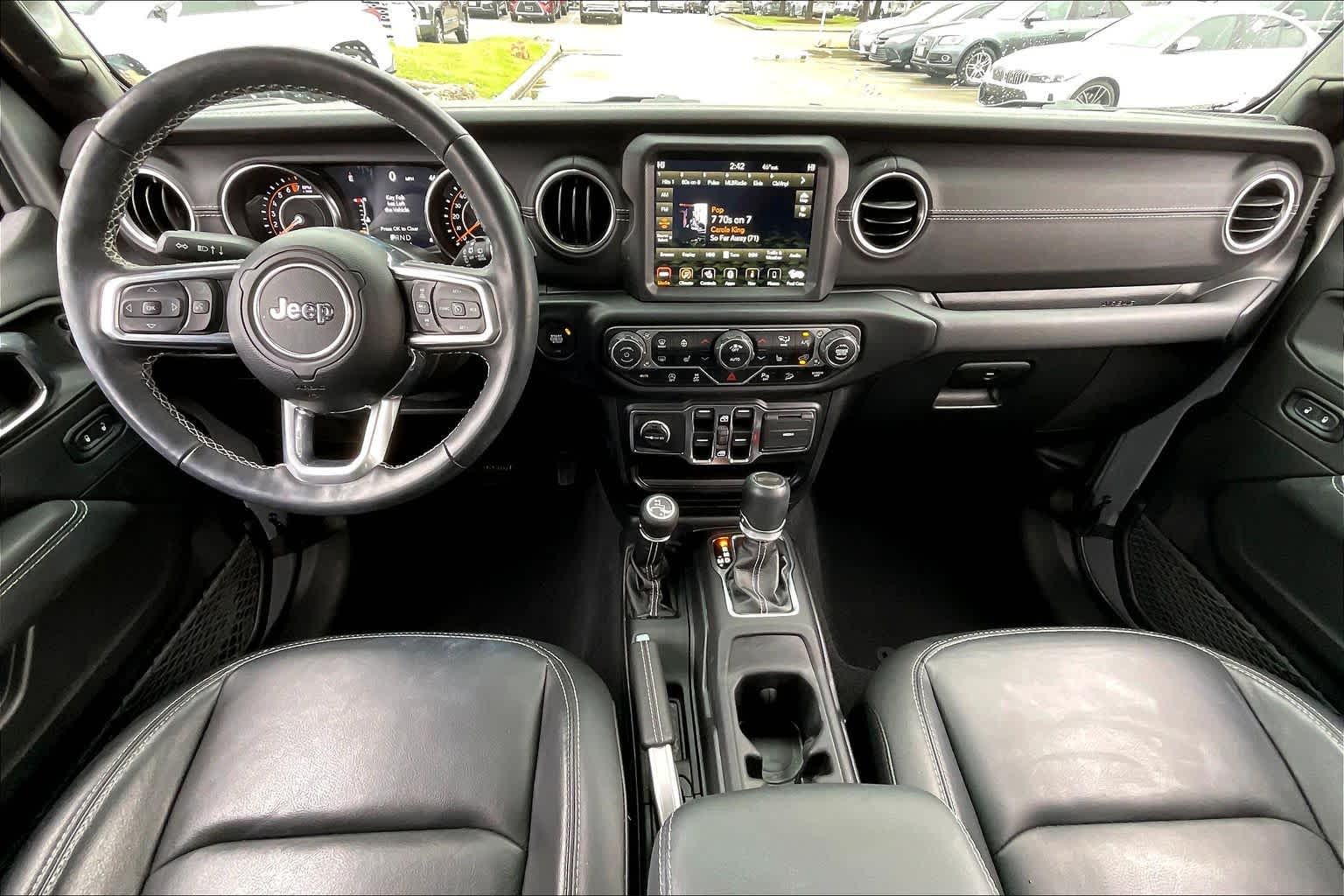 2021 Jeep Wrangler Unlimited Sahara Billet Silver Metallic Clearcoat at Sterling McCall Acura