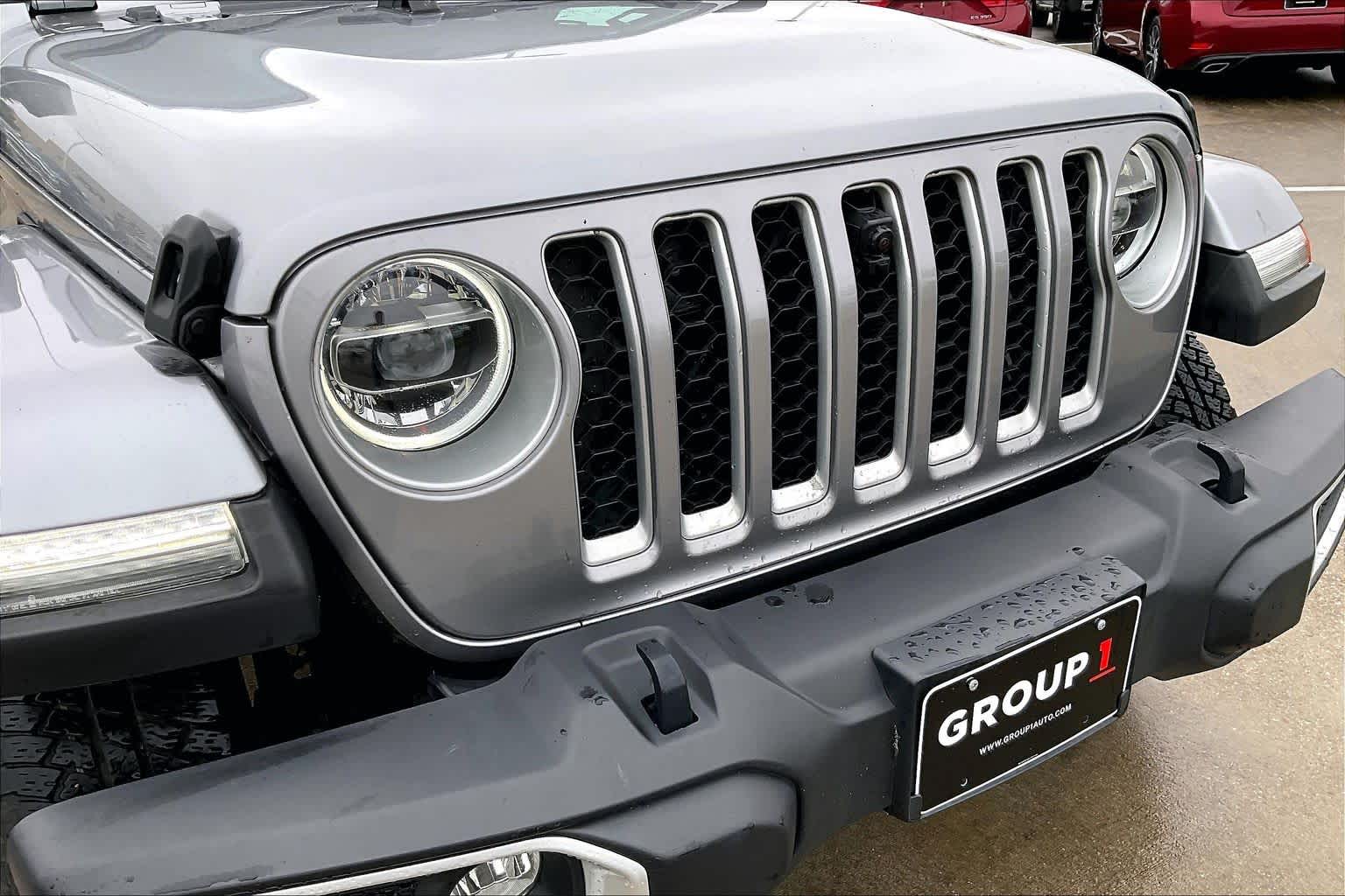 2021 Jeep Wrangler Unlimited Sahara Billet Silver Metallic Clearcoat at Sterling McCall Acura