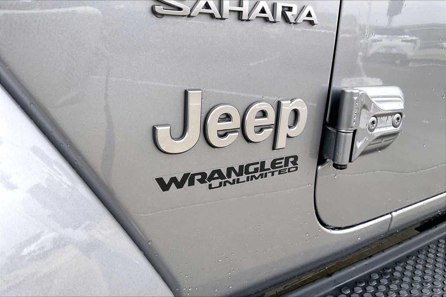 2021 Jeep Wrangler Unlimited Sahara Billet Silver Metallic Clearcoat at Sterling McCall Acura