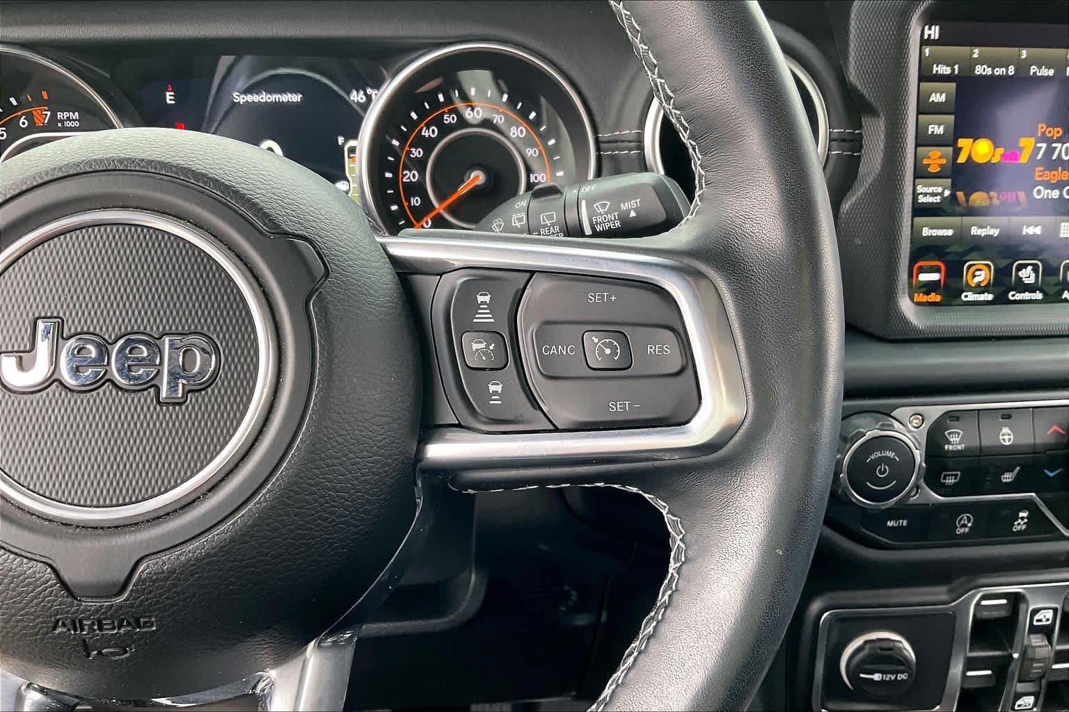 2021 Jeep Wrangler Unlimited Sahara Billet Silver Metallic Clearcoat at Sterling McCall Acura