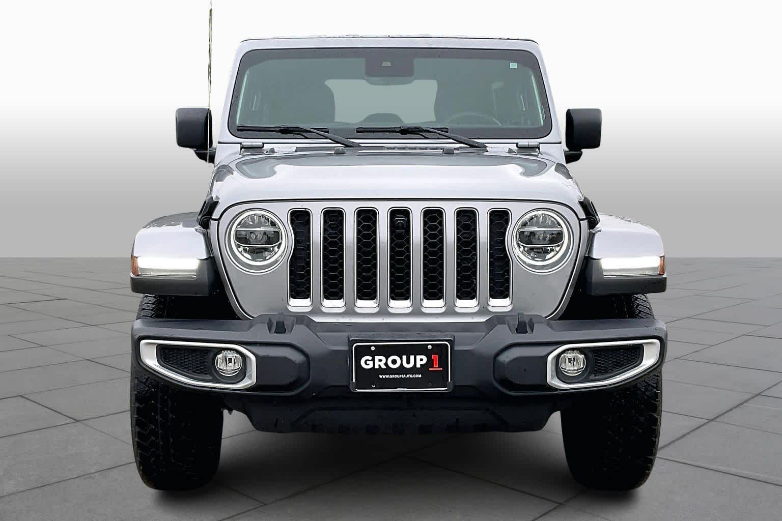 2021 Jeep Wrangler Unlimited Sahara Billet Silver Metallic Clearcoat at Sterling McCall Acura