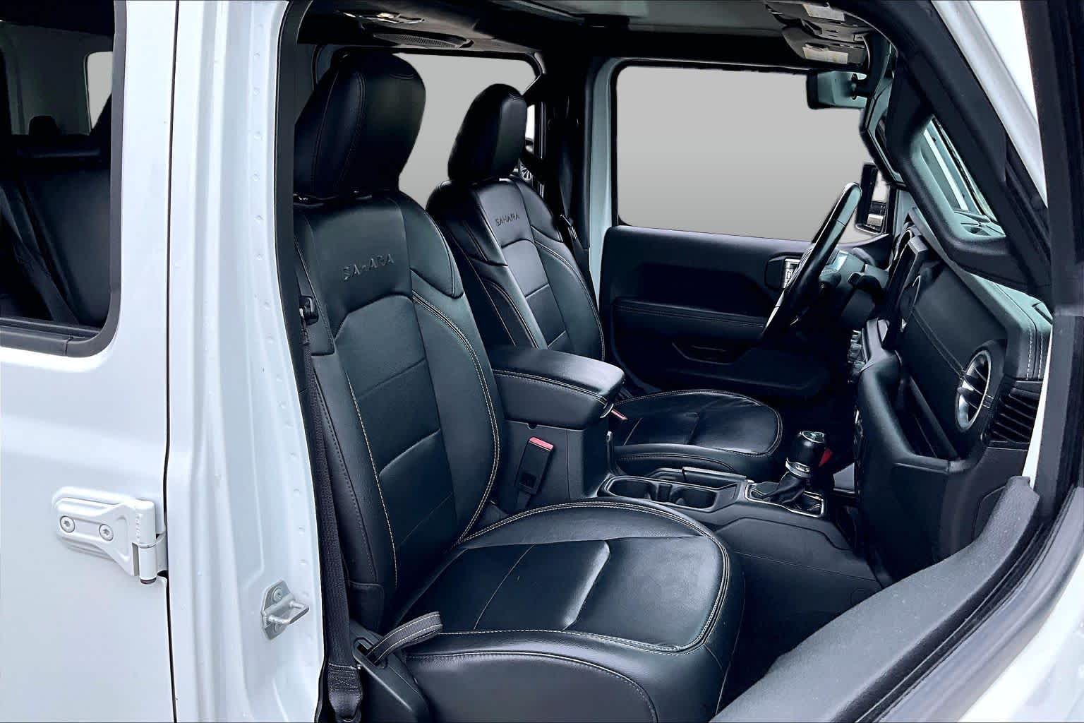 2023 Jeep Wrangler 4xe Sahara Bright White Clearcoat at Group 1 Toyota Southwest