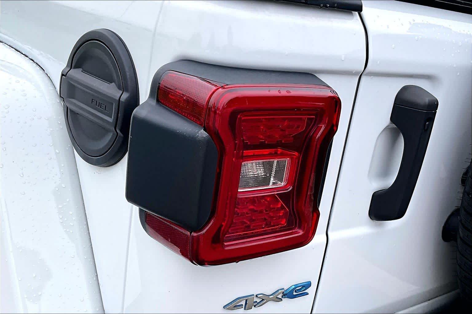 2023 Jeep Wrangler 4xe Sahara Bright White Clearcoat at Group 1 Toyota Southwest