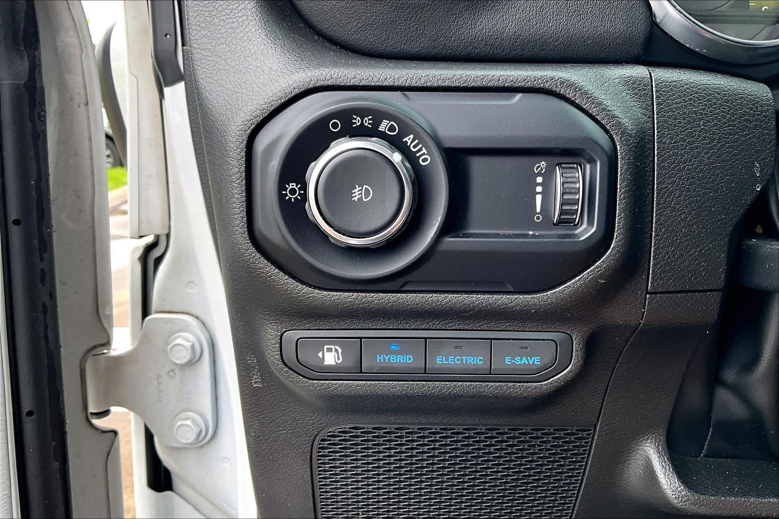 2023 Jeep Wrangler 4xe Sahara Bright White Clearcoat at Group 1 Toyota Southwest
