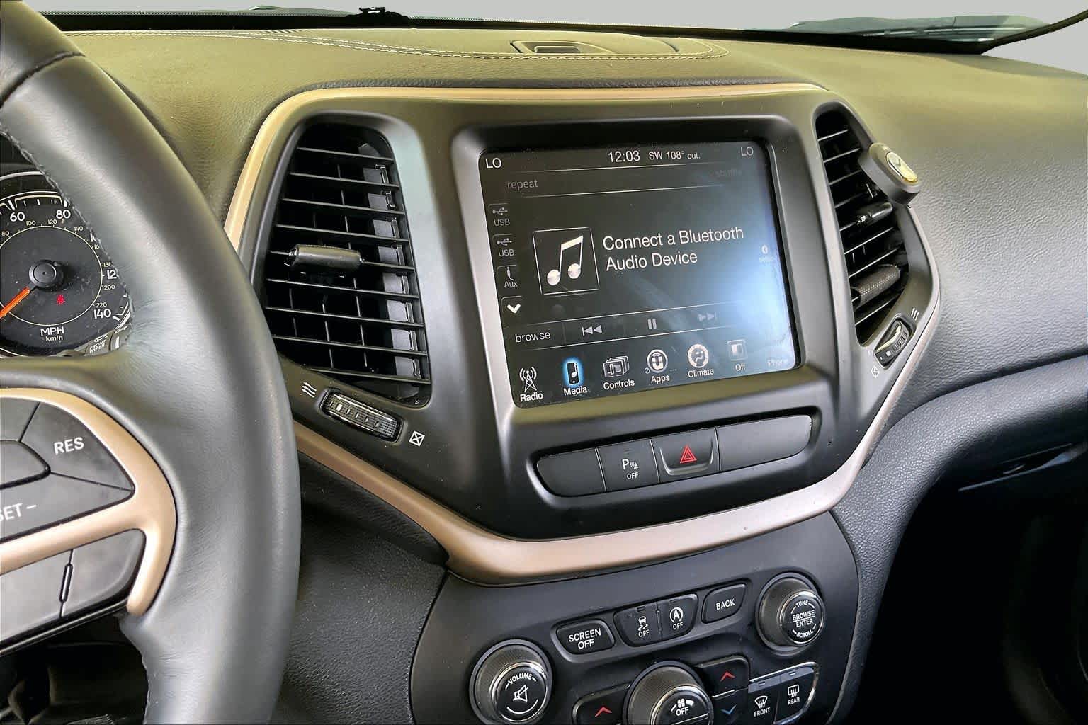 2015 Jeep Cherokee Latitude Granite Crystal Metallic Clearcoat at Texan GMC Buick