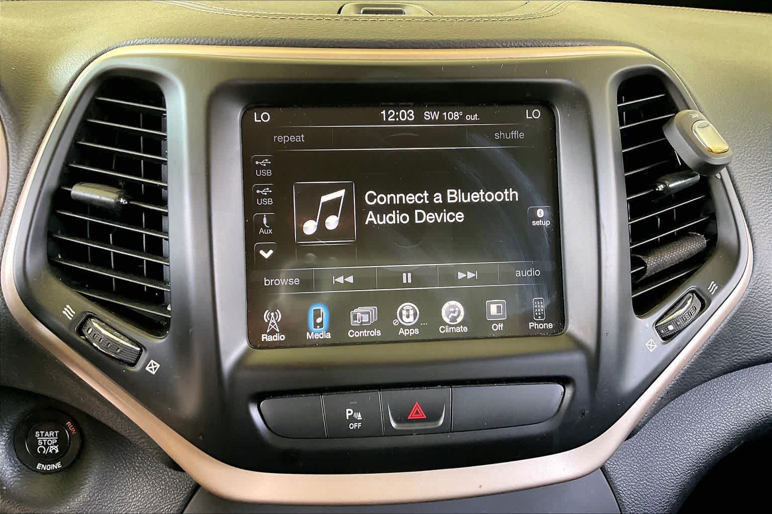 2015 Jeep Cherokee Latitude Granite Crystal Metallic Clearcoat at Texan GMC Buick