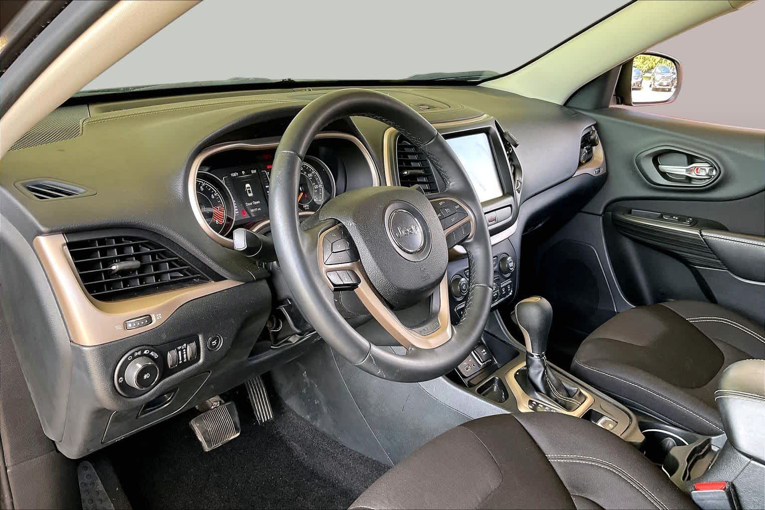 2015 Jeep Cherokee Latitude Granite Crystal Metallic Clearcoat at Texan GMC Buick