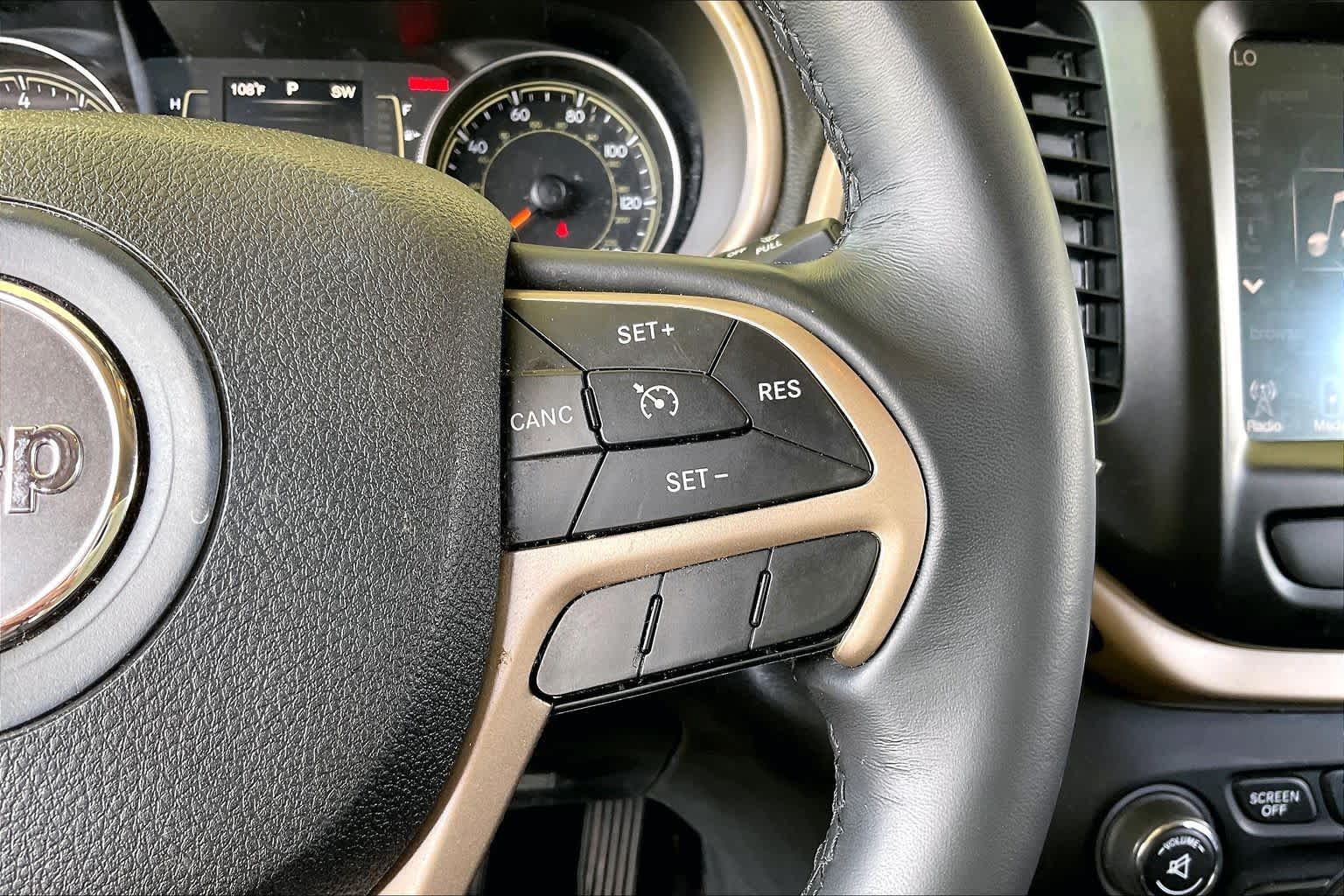 2015 Jeep Cherokee Latitude Granite Crystal Metallic Clearcoat at Texan GMC Buick