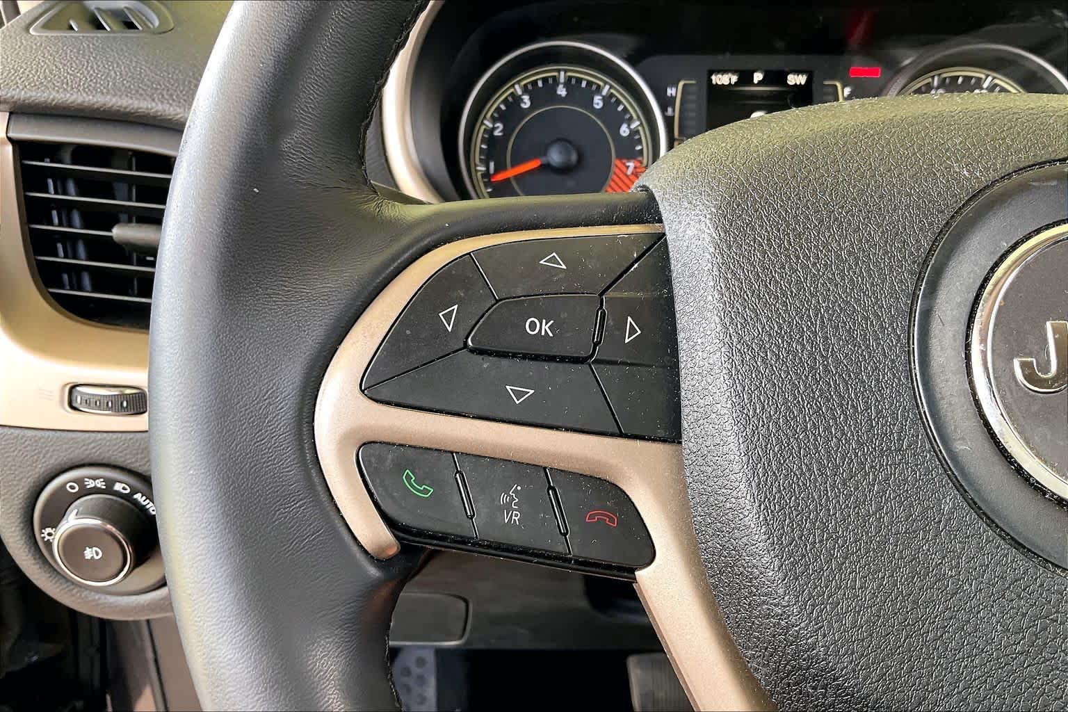 2015 Jeep Cherokee Latitude Granite Crystal Metallic Clearcoat at Texan GMC Buick
