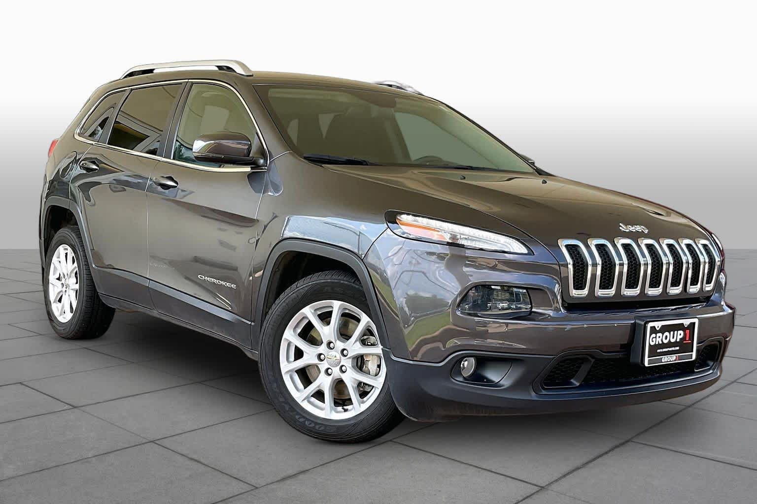 2015 Jeep Cherokee Latitude Granite Crystal Metallic Clearcoat at Texan GMC Buick