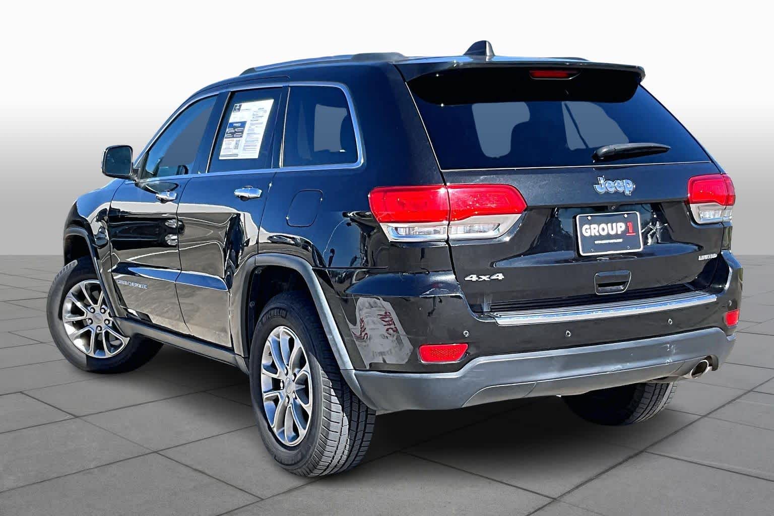 2015 Jeep Grand Cherokee Limited Brilliant Black Crystal Pearlcoat at Sterling McCall Acura