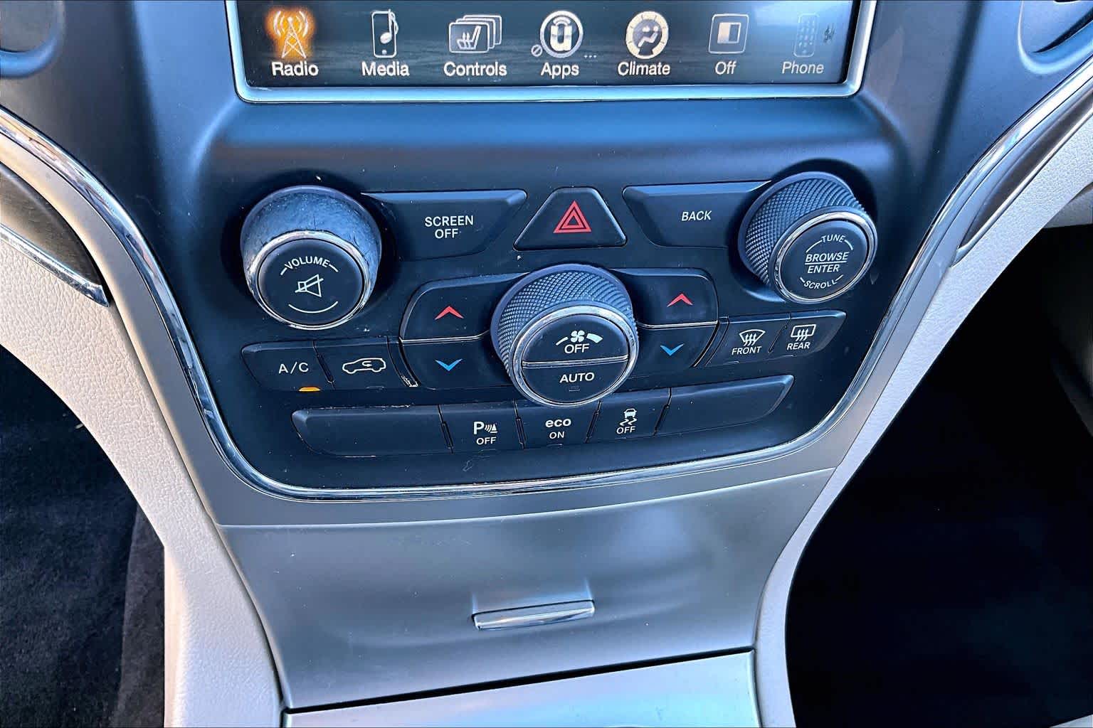 2015 Jeep Grand Cherokee Limited Brilliant Black Crystal Pearlcoat at Sterling McCall Acura