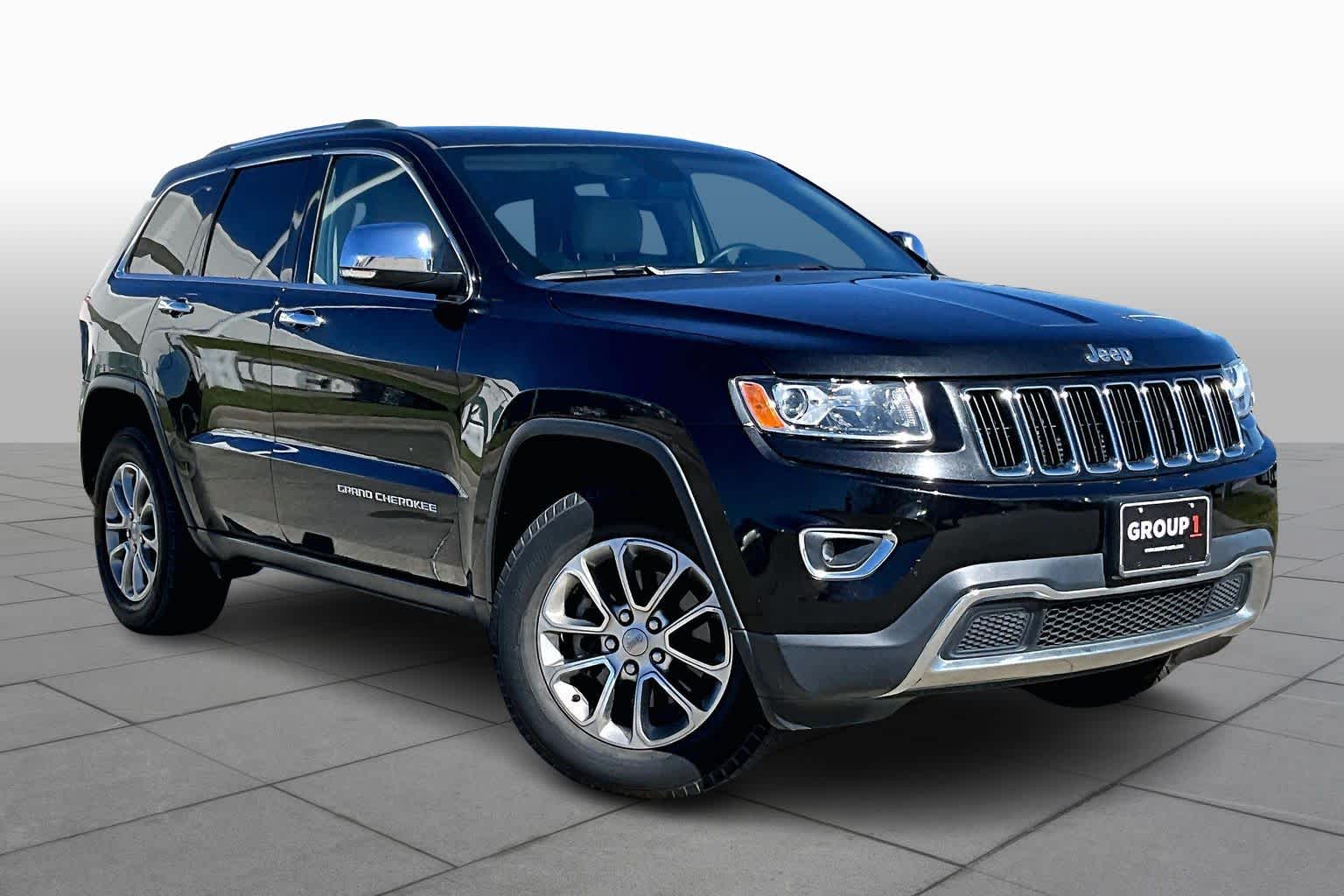 2015 Jeep Grand Cherokee Limited Brilliant Black Crystal Pearlcoat at Sterling McCall Acura