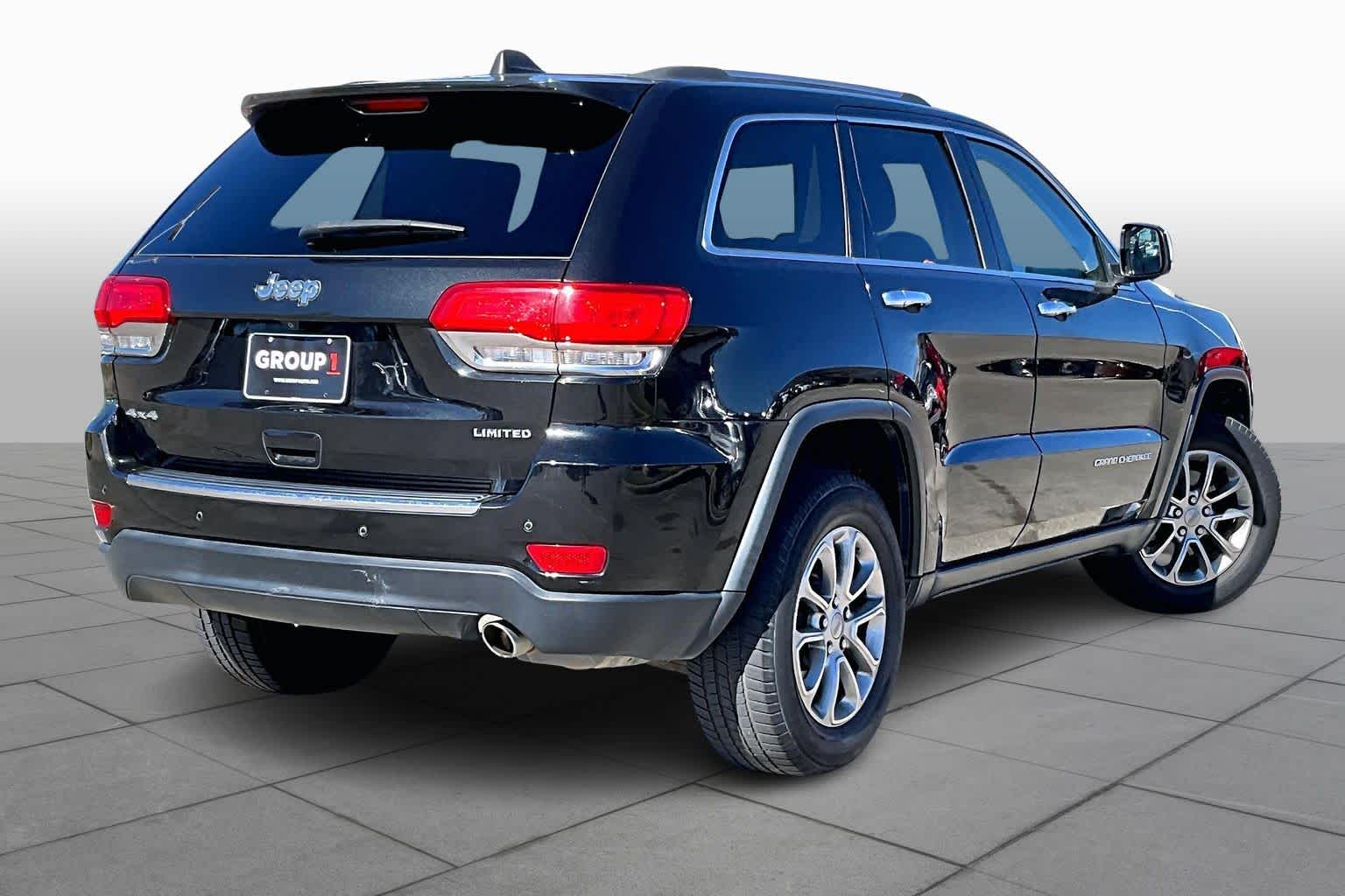 2015 Jeep Grand Cherokee Limited Brilliant Black Crystal Pearlcoat at Sterling McCall Acura