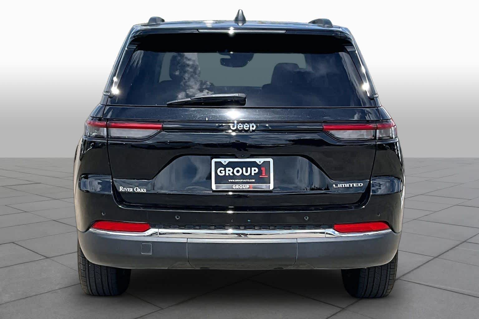 2022 Jeep Grand Cherokee Limited Diamond Black Crystal Pearlcoat at Tomball Chrysler Dodge Jeep Ram