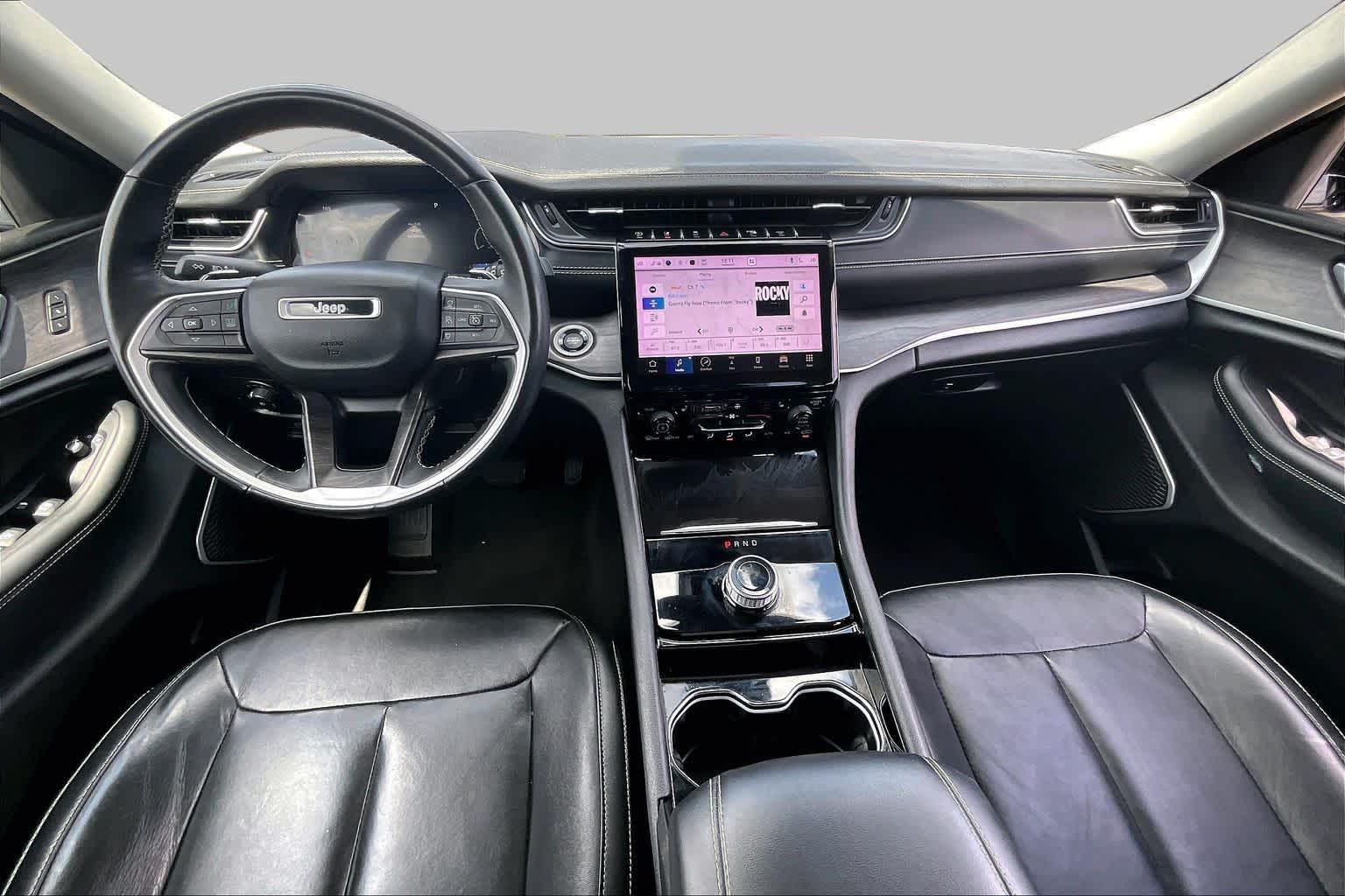 2022 Jeep Grand Cherokee Limited Diamond Black Crystal Pearlcoat at Tomball Chrysler Dodge Jeep Ram