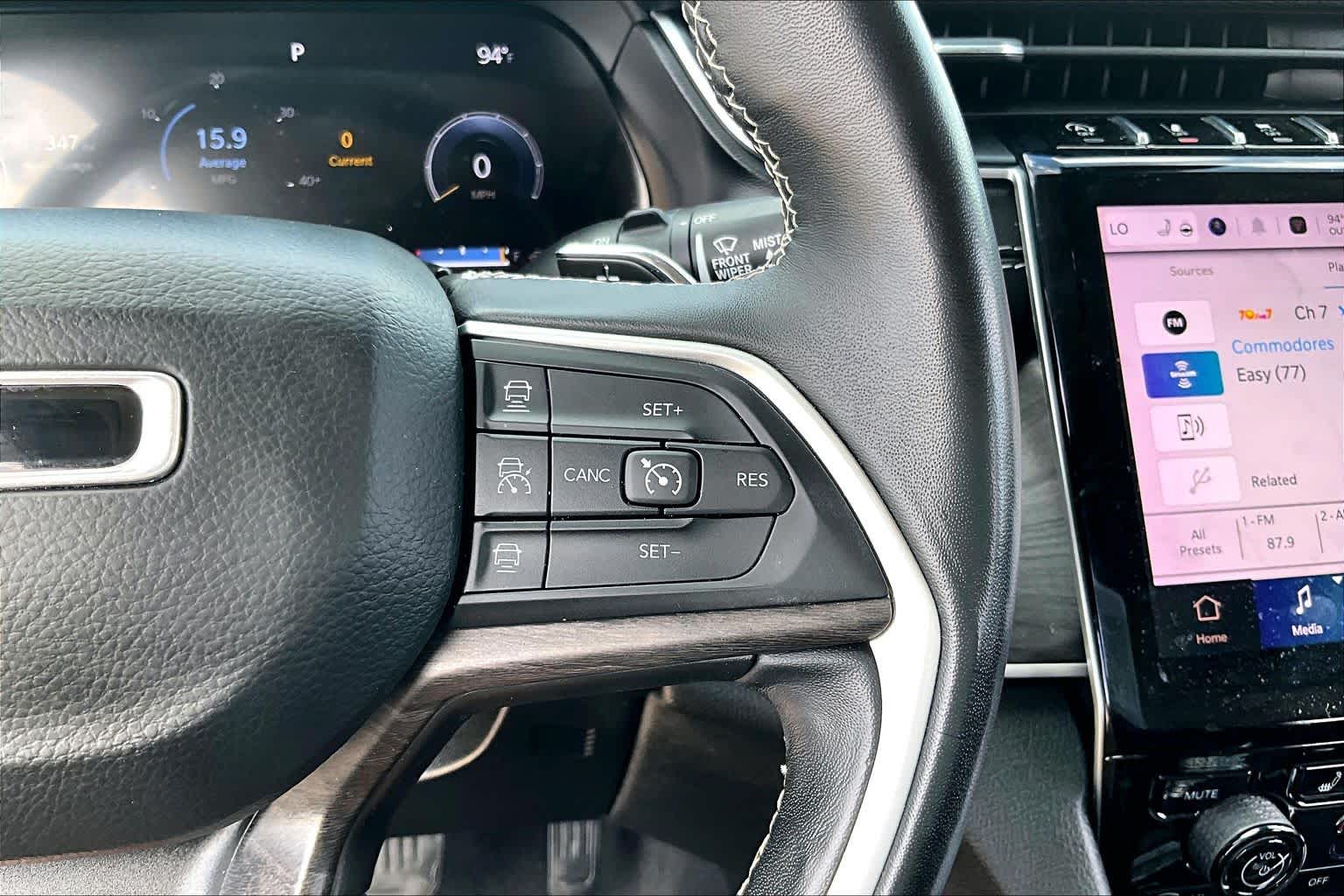 2022 Jeep Grand Cherokee Limited Diamond Black Crystal Pearlcoat at Tomball Chrysler Dodge Jeep Ram