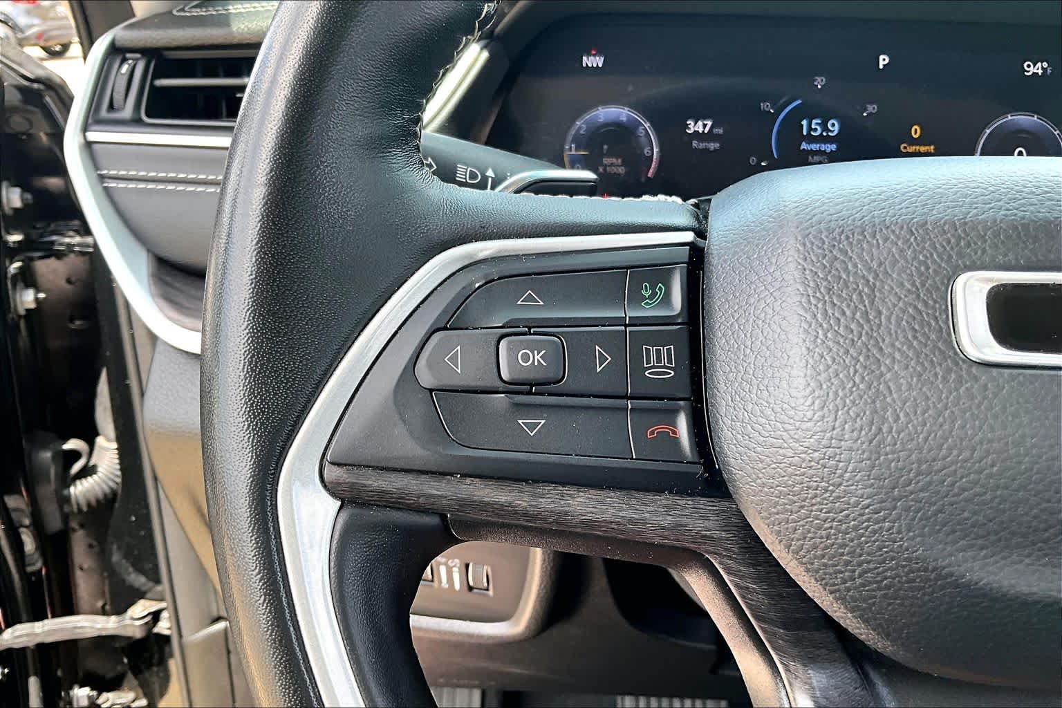 2022 Jeep Grand Cherokee Limited Diamond Black Crystal Pearlcoat at Tomball Chrysler Dodge Jeep Ram