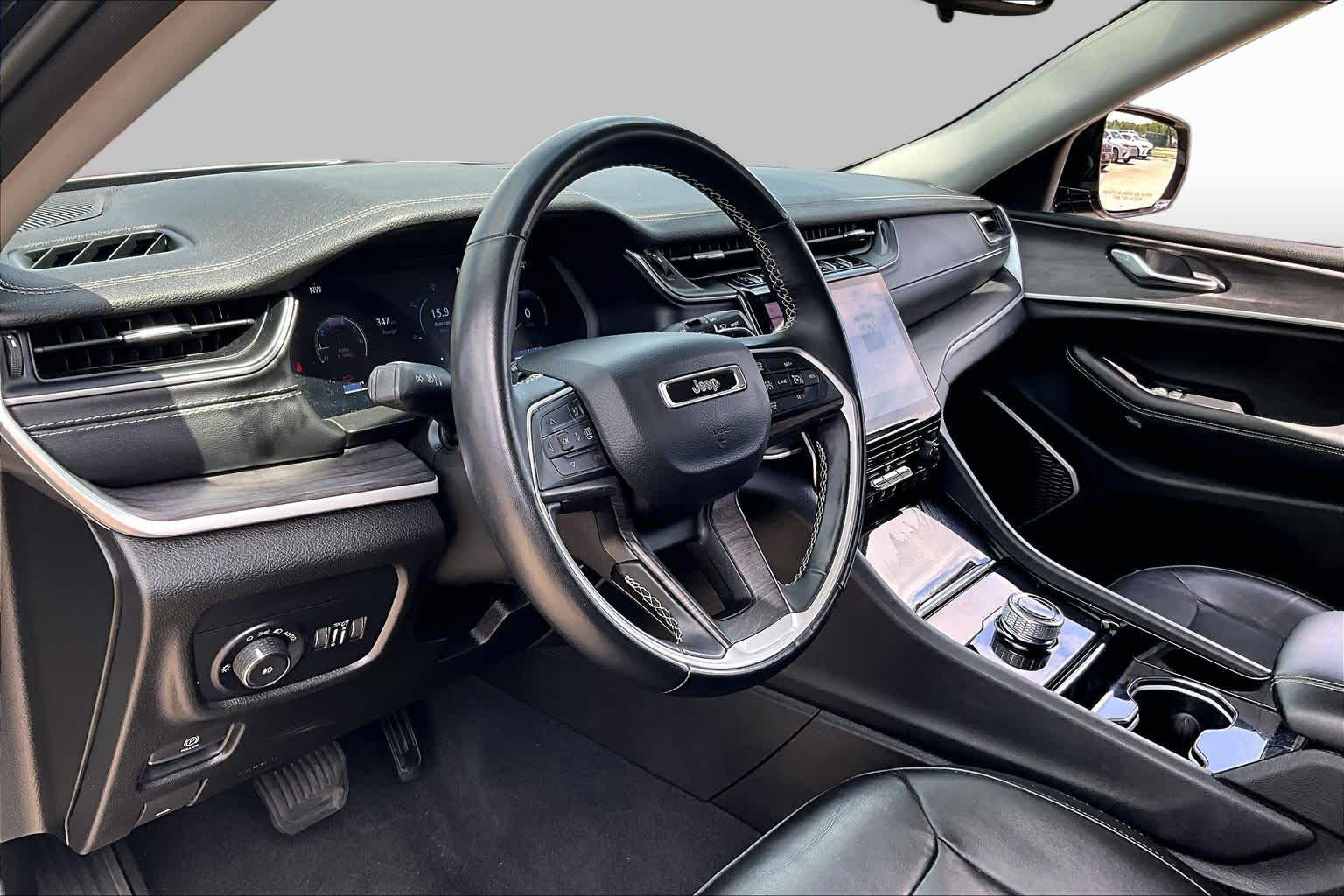 2022 Jeep Grand Cherokee Limited Diamond Black Crystal Pearlcoat at Tomball Chrysler Dodge Jeep Ram