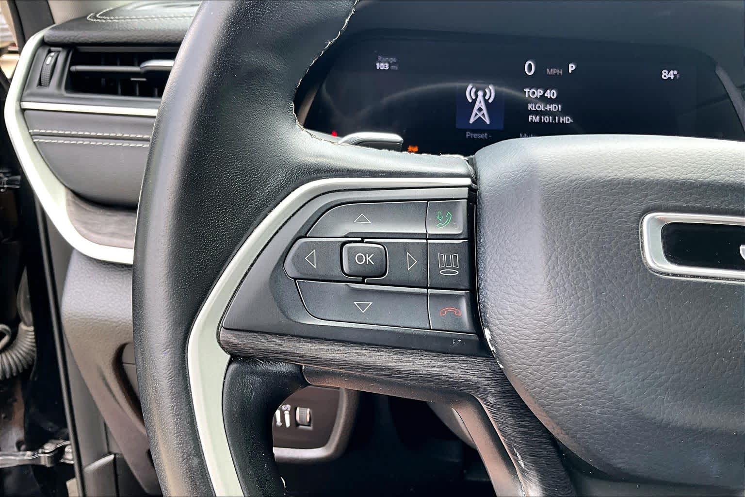 2021 Jeep Grand Cherokee L Limited Diamond Black Crystal Pearlcoat at AutoNation USA Katy