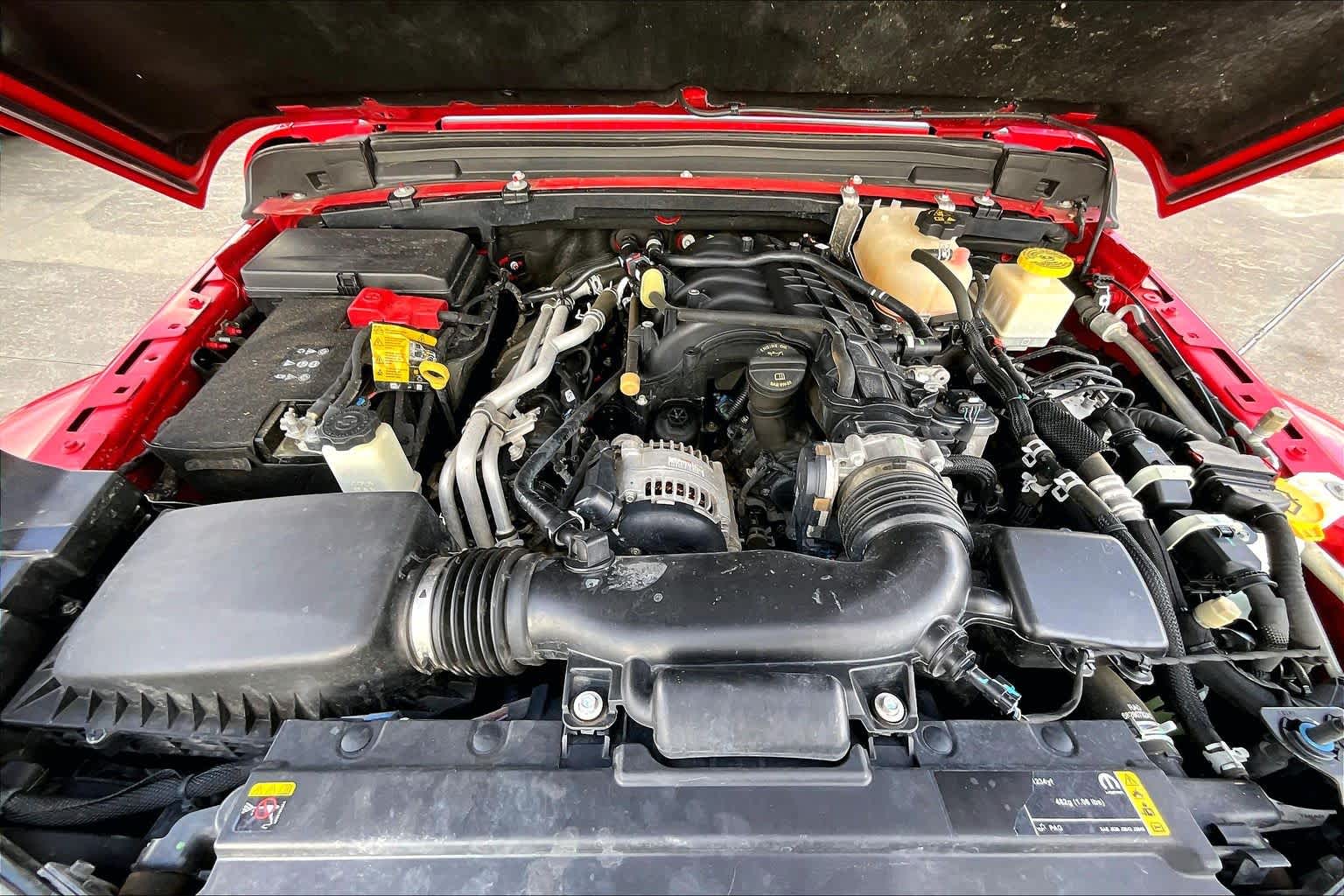 2022 Jeep Gladiator Overland Firecracker Red Clearcoat at AutoNation USA Katy