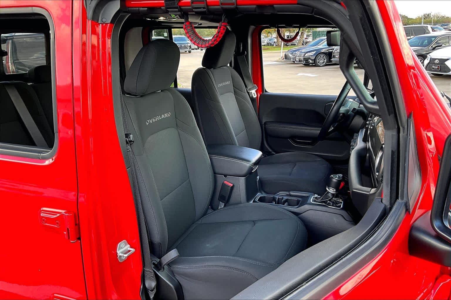 2022 Jeep Gladiator Overland Firecracker Red Clearcoat at AutoNation USA Katy