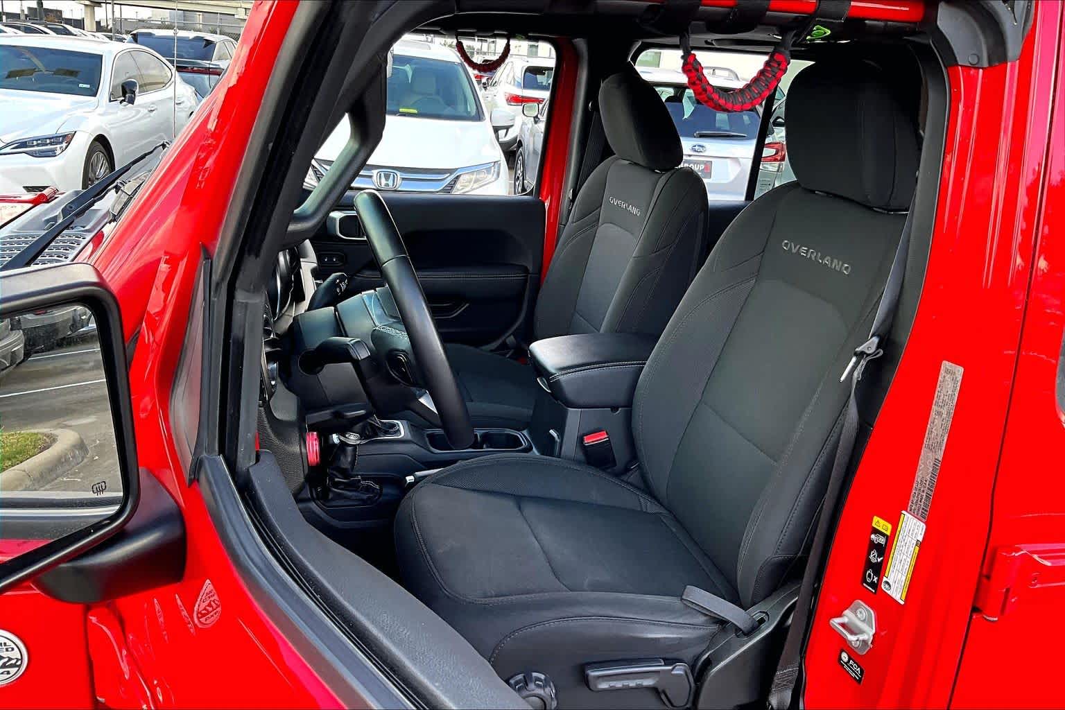 2022 Jeep Gladiator Overland Firecracker Red Clearcoat at AutoNation USA Katy