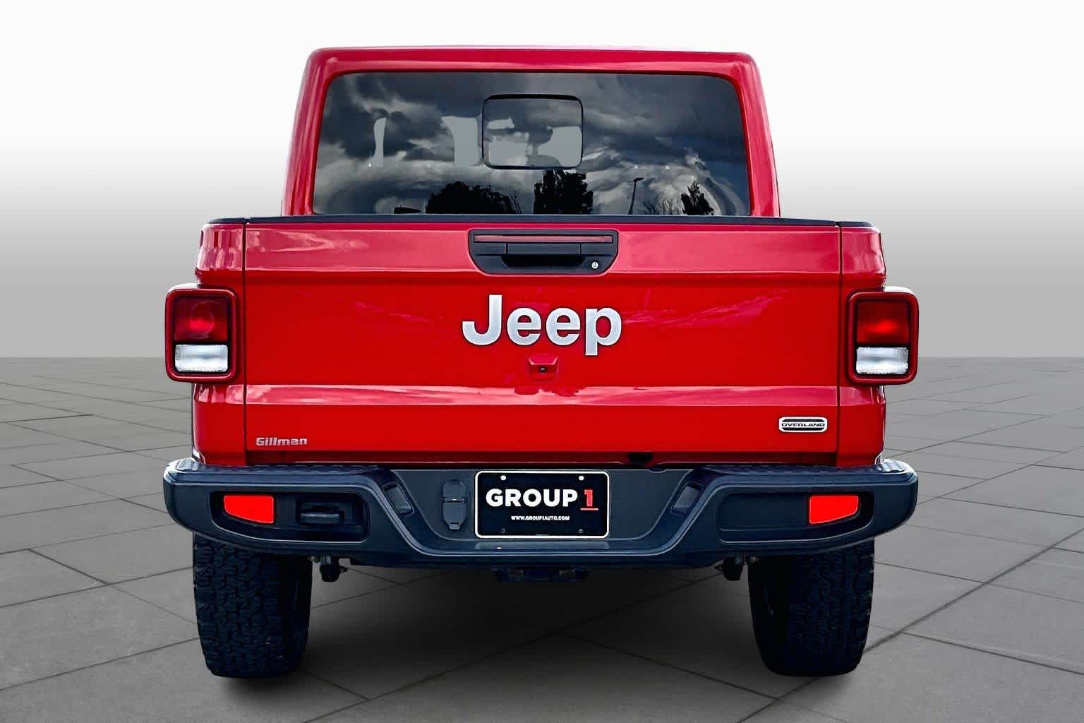 2022 Jeep Gladiator Overland Firecracker Red Clearcoat at AutoNation USA Katy