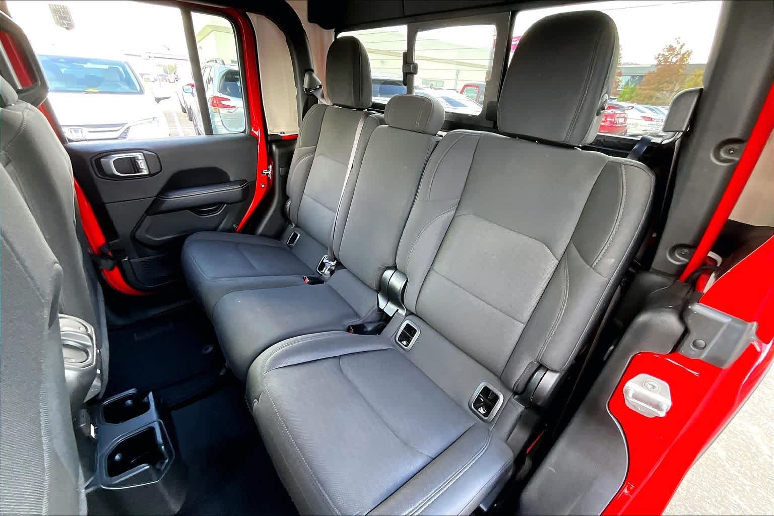 2022 Jeep Gladiator Overland Firecracker Red Clearcoat at AutoNation USA Katy