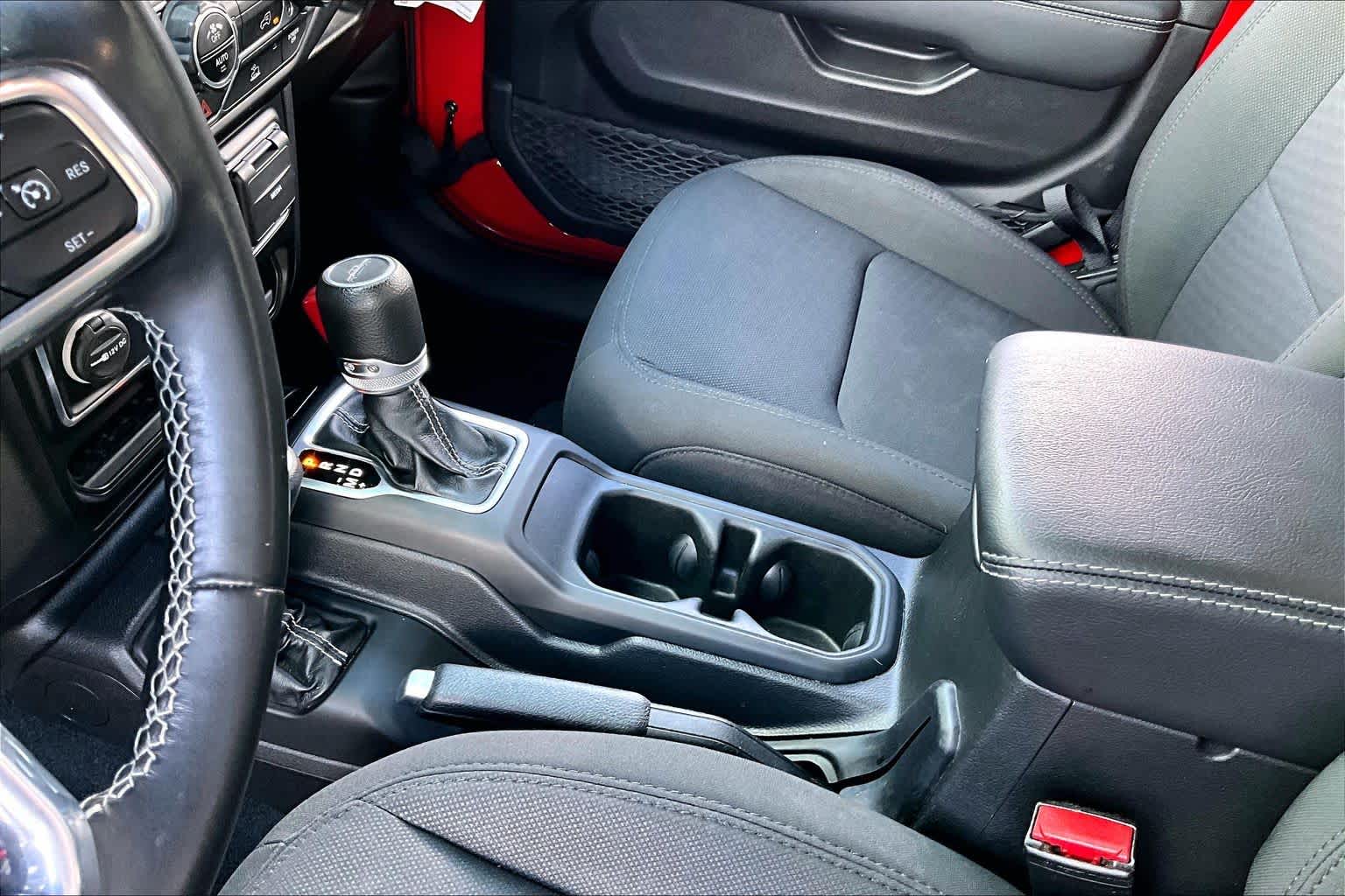 2022 Jeep Gladiator Overland Firecracker Red Clearcoat at AutoNation USA Katy