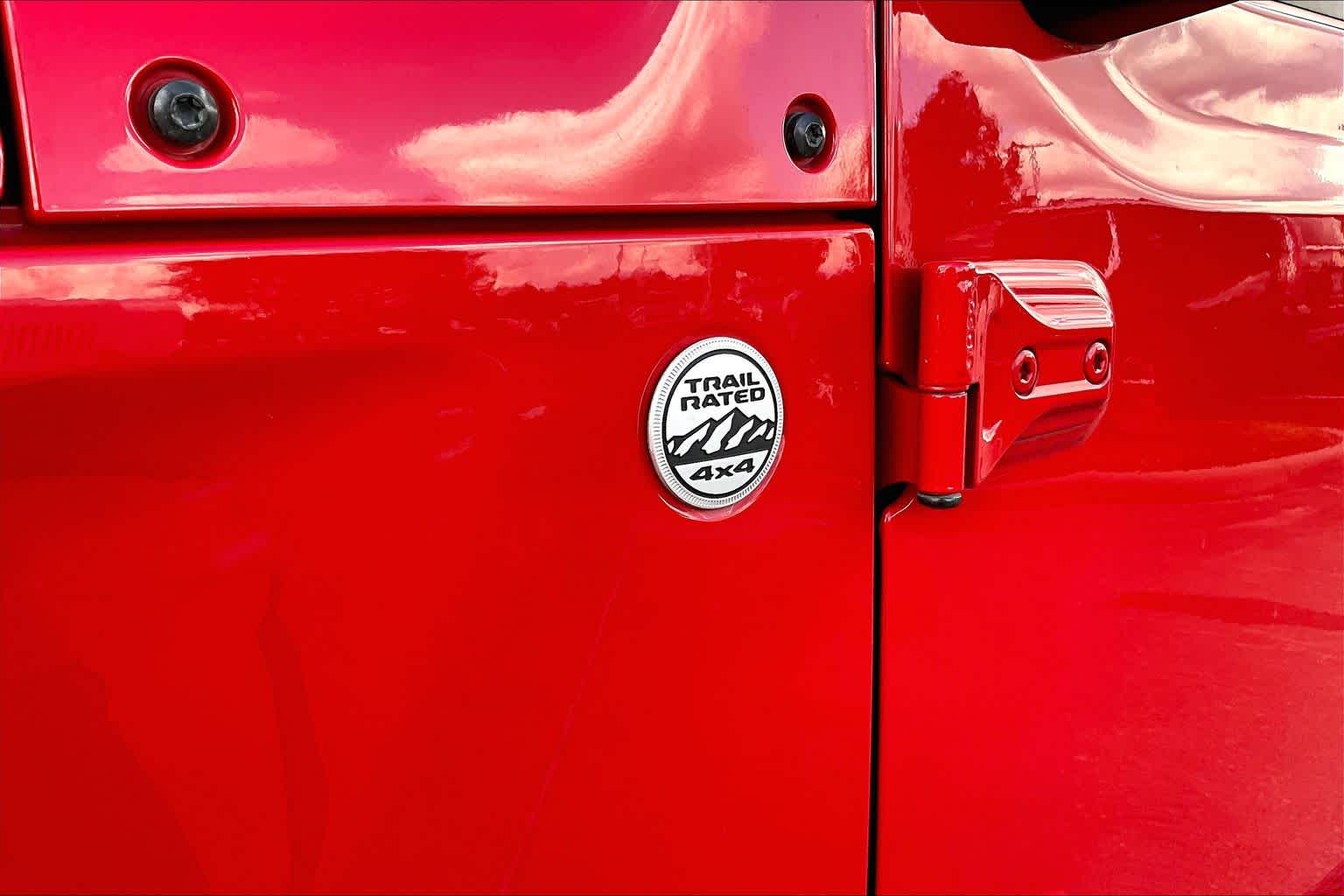 2022 Jeep Gladiator Overland Firecracker Red Clearcoat at AutoNation USA Katy