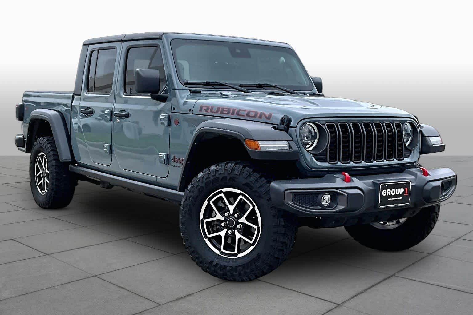 2024 Jeep Gladiator Rubicon Anvil Clear Coat at Tomball Chrysler Dodge Jeep Ram