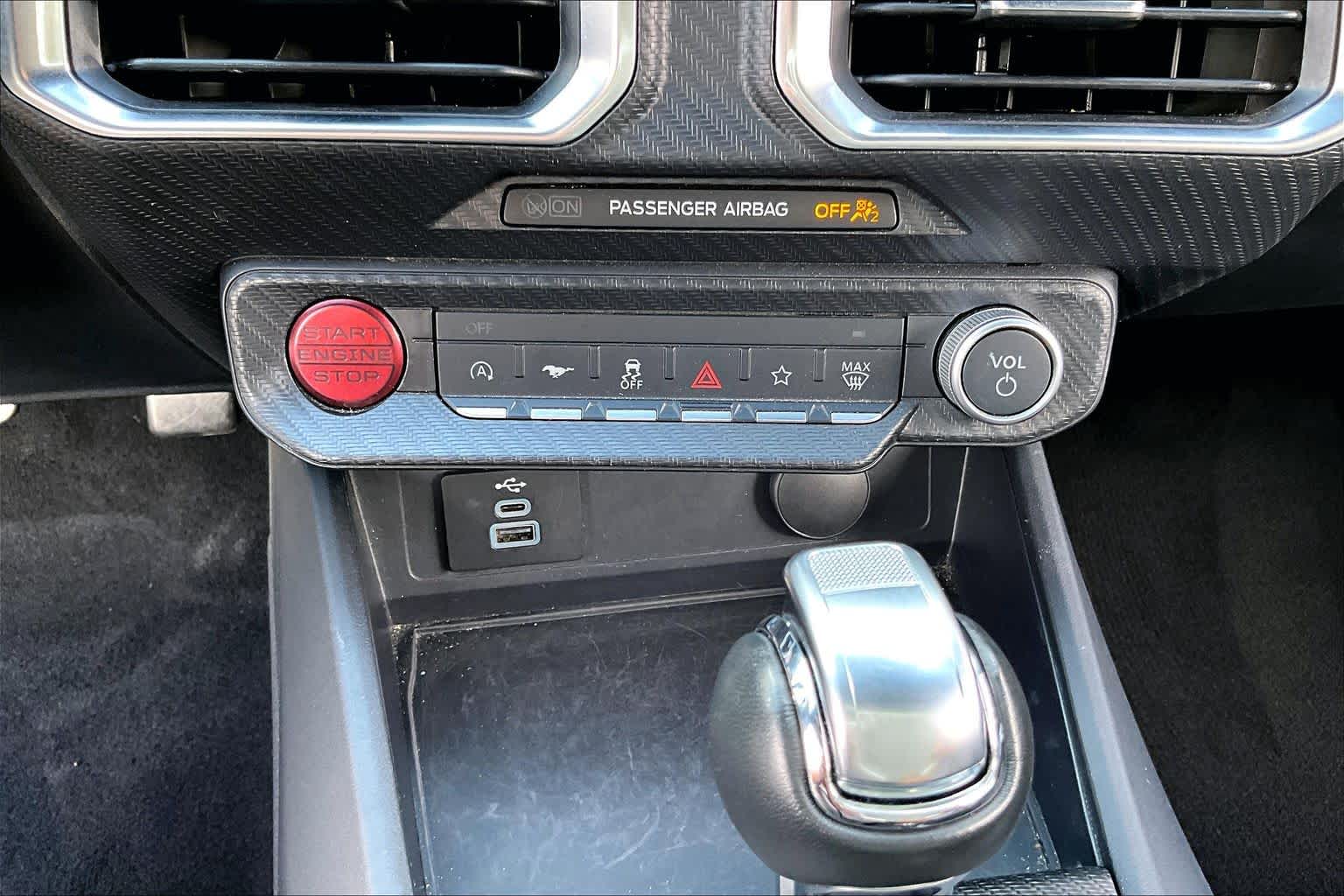 2025 Ford Mustang EcoBoost Premium Iconic Silver Metallic at AutoNation Chevrolet Gulf Fwy