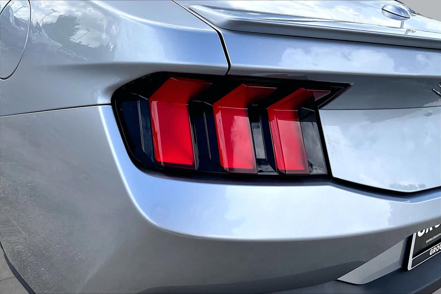 2025 Ford Mustang EcoBoost Premium Iconic Silver Metallic at AutoNation Chevrolet Gulf Fwy