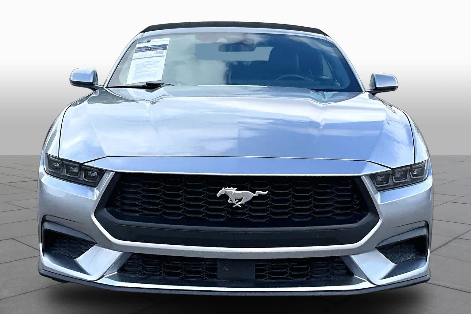 2025 Ford Mustang EcoBoost Premium Iconic Silver Metallic at AutoNation Chevrolet Gulf Fwy
