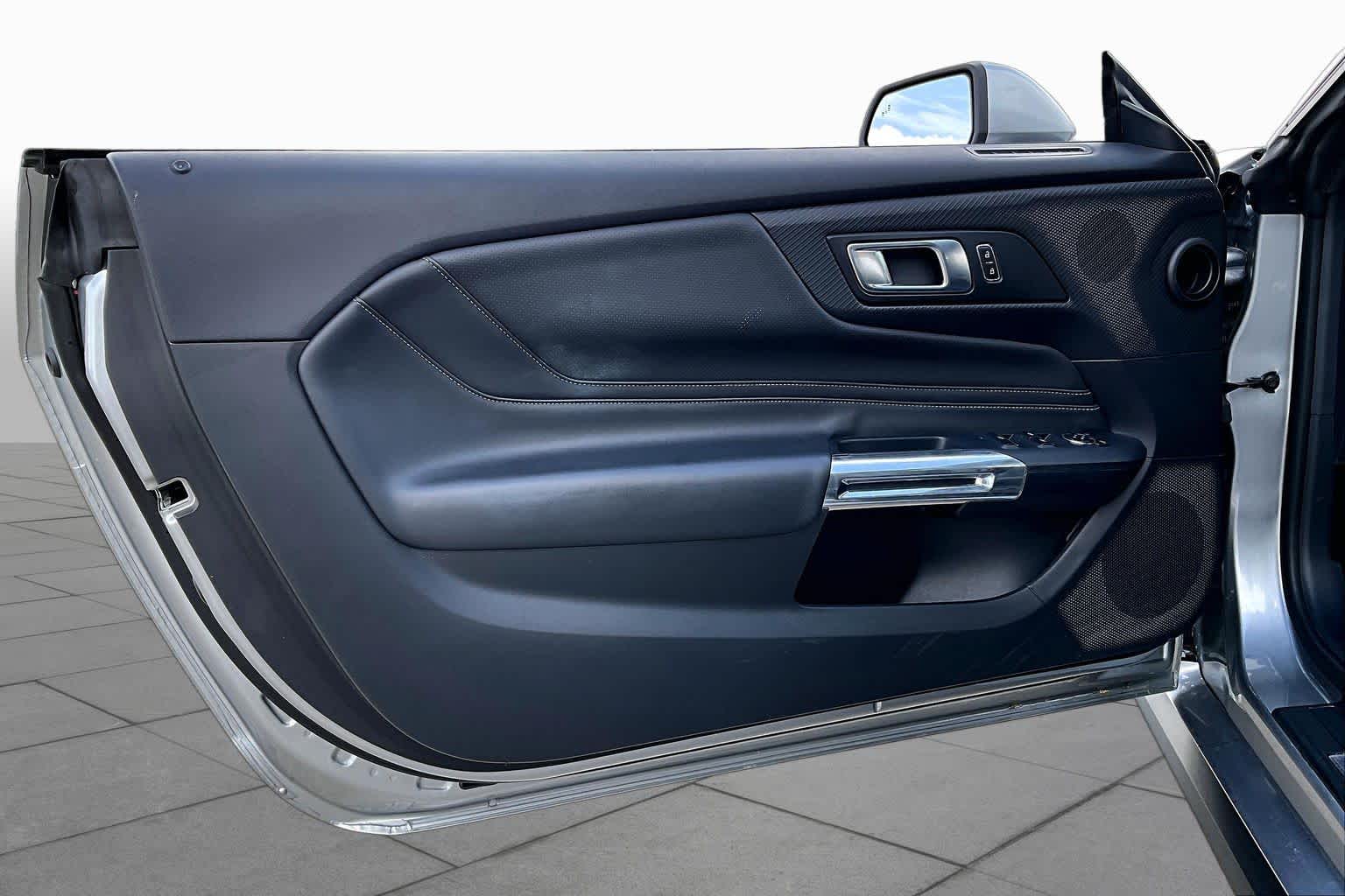 2025 Ford Mustang EcoBoost Premium Iconic Silver Metallic at AutoNation Chevrolet Gulf Fwy
