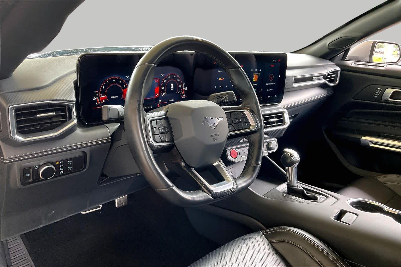 2025 Ford Mustang EcoBoost Premium Iconic Silver Metallic at Lexus Southwest Houston
