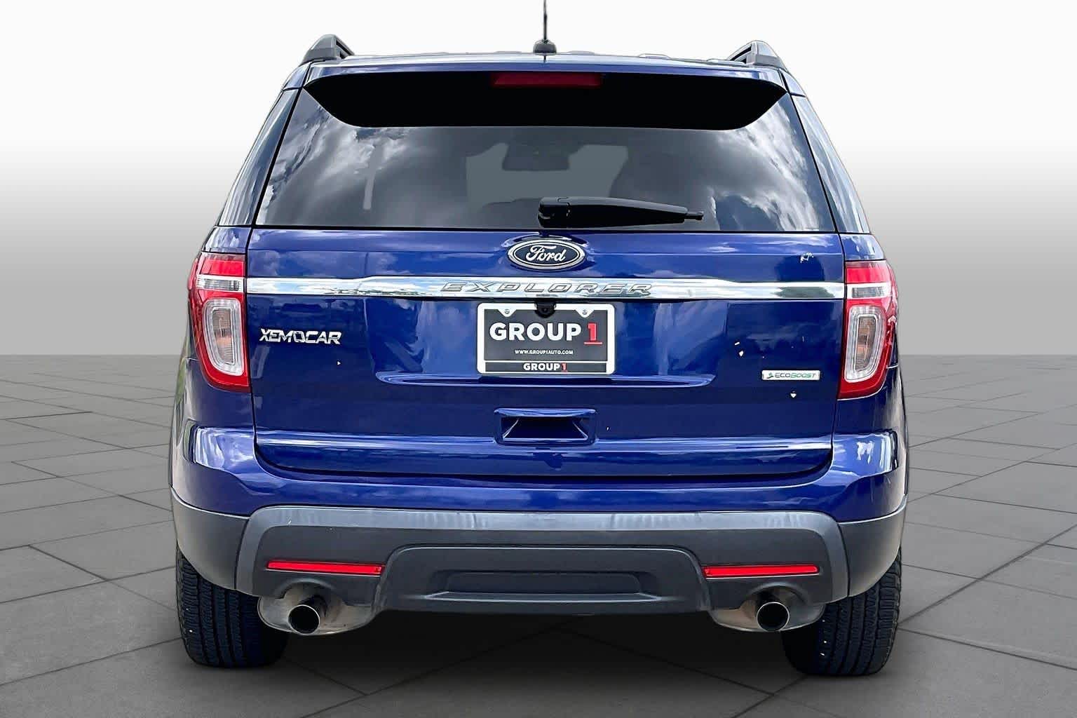 2013 Ford Explorer Base Deep Impact Blue Metallic at Mac Haik Ford