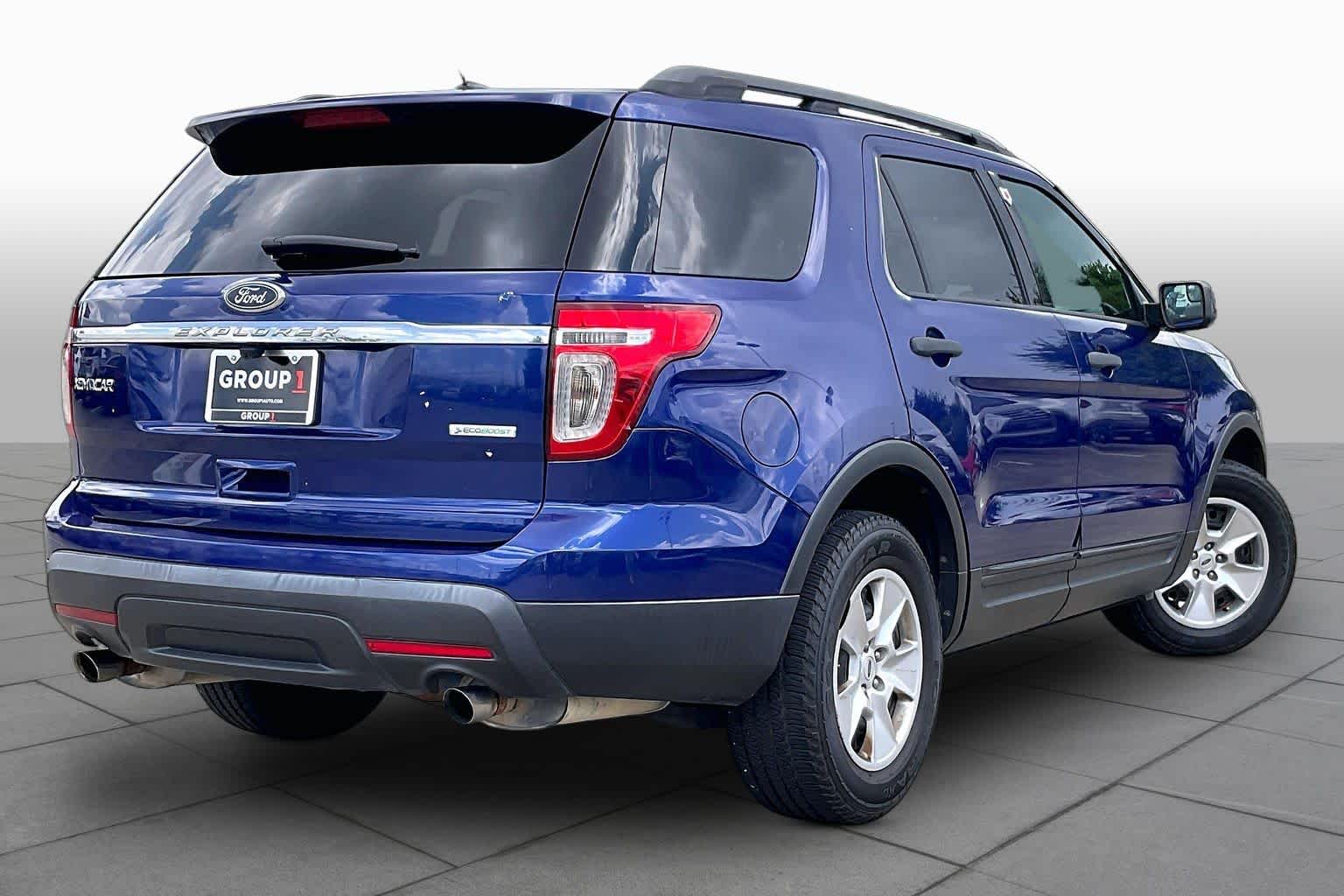 2013 Ford Explorer Base Deep Impact Blue Metallic at Mac Haik Ford