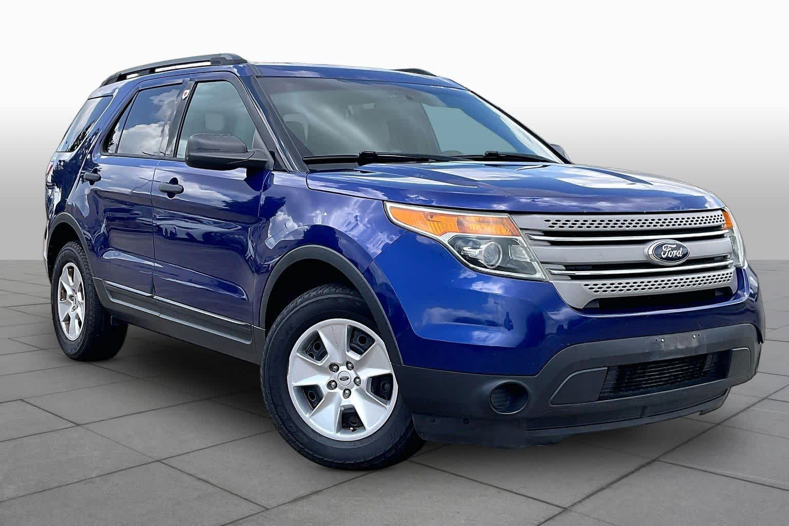 2013 Ford Explorer Base Deep Impact Blue Metallic at Mac Haik Ford