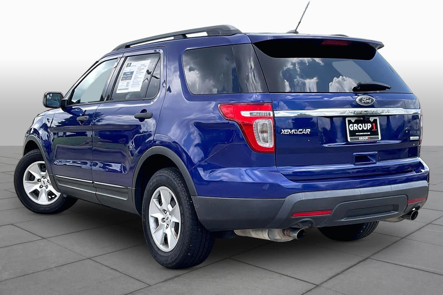 2013 Ford Explorer Base Deep Impact Blue Metallic at Mac Haik Ford
