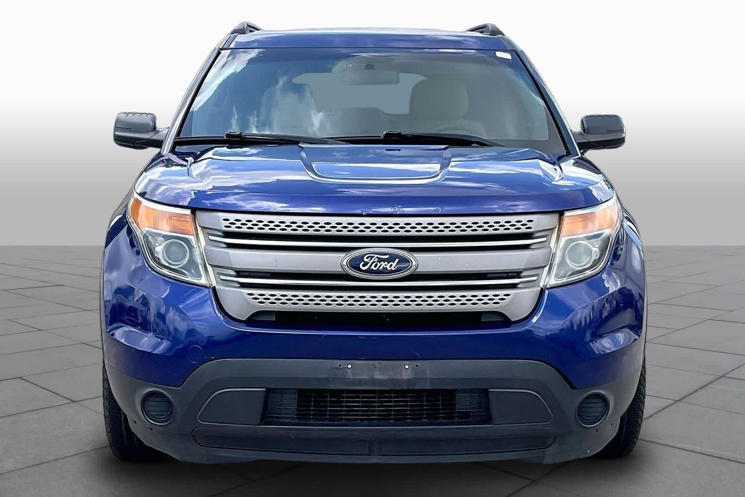 2013 Ford Explorer Base Deep Impact Blue Metallic at Mac Haik Ford