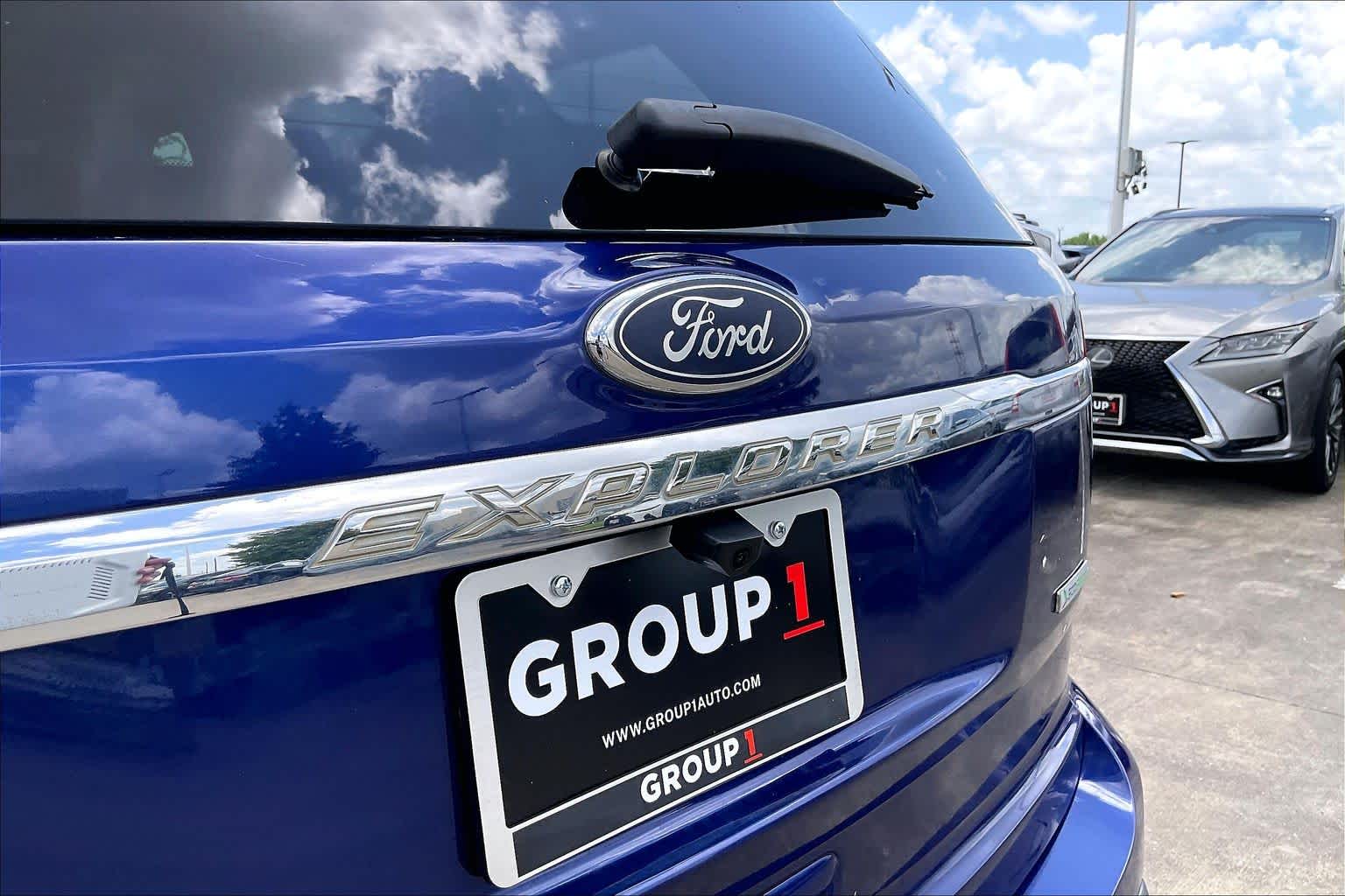 2013 Ford Explorer Base Deep Impact Blue Metallic at Mac Haik Ford
