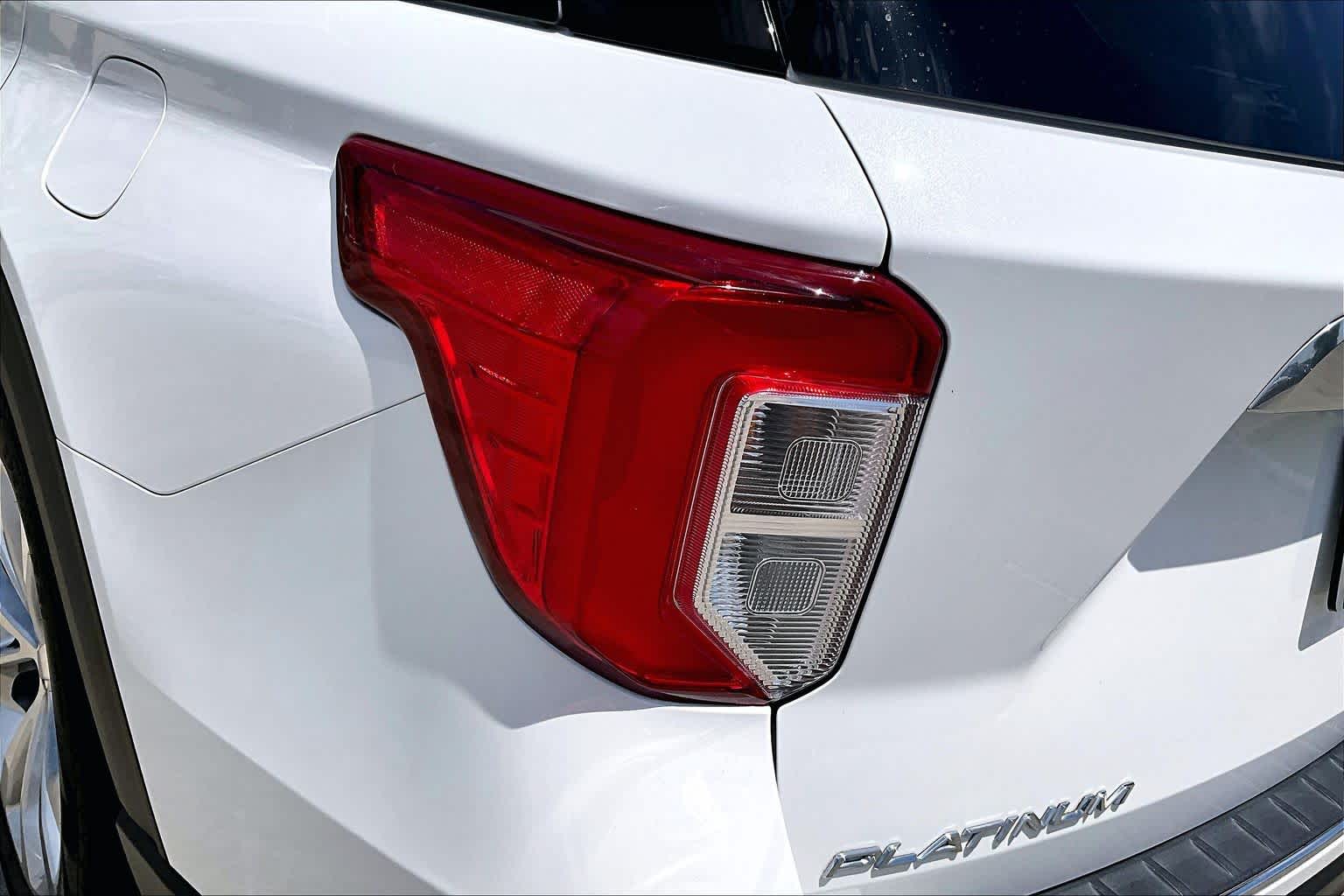 2023 Ford Explorer Platinum Star White Metallic Tri-Coat at Group 1 GMC Buick South