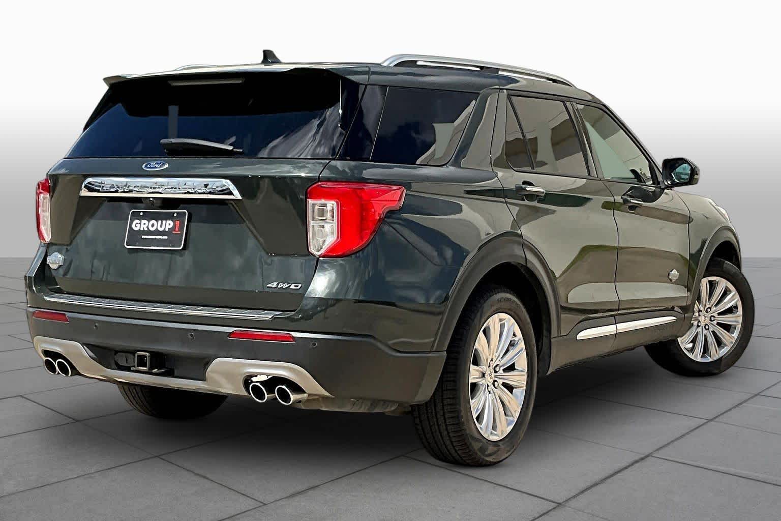 2022 Ford Explorer King Ranch Forged Green Metallic at Group 1 GMC Buick South