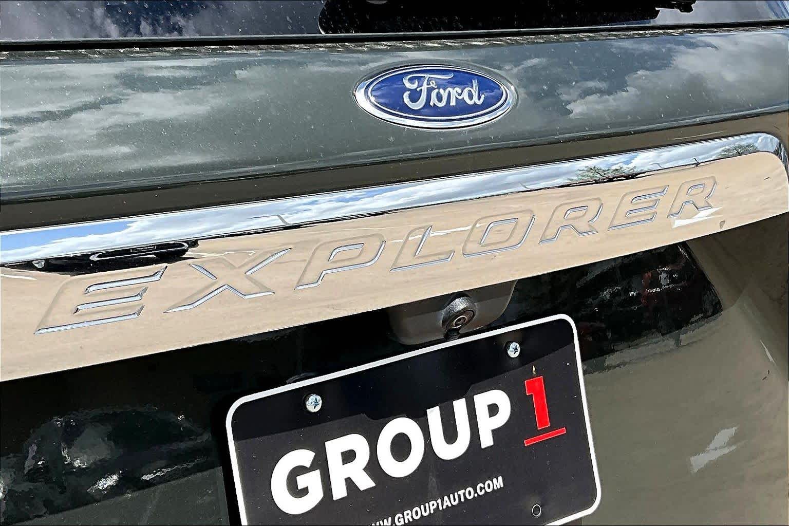 2022 Ford Explorer King Ranch Forged Green Metallic at Group 1 GMC Buick South