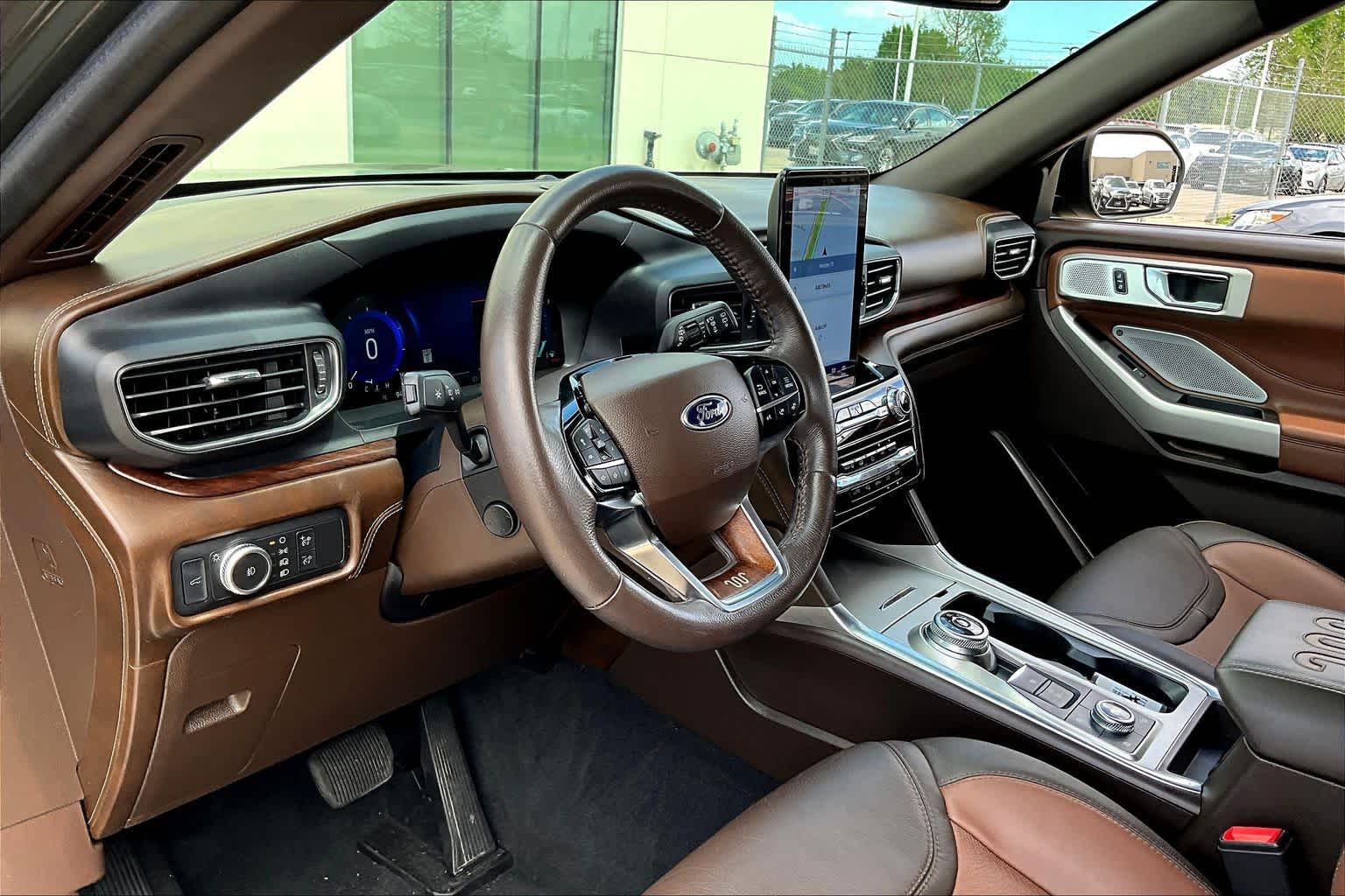 2022 Ford Explorer King Ranch Forged Green Metallic at Group 1 GMC Buick South