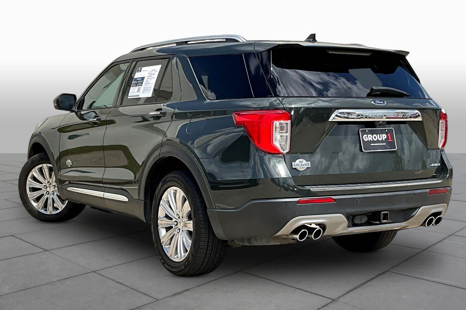 2022 Ford Explorer King Ranch Forged Green Metallic at Group 1 GMC Buick South