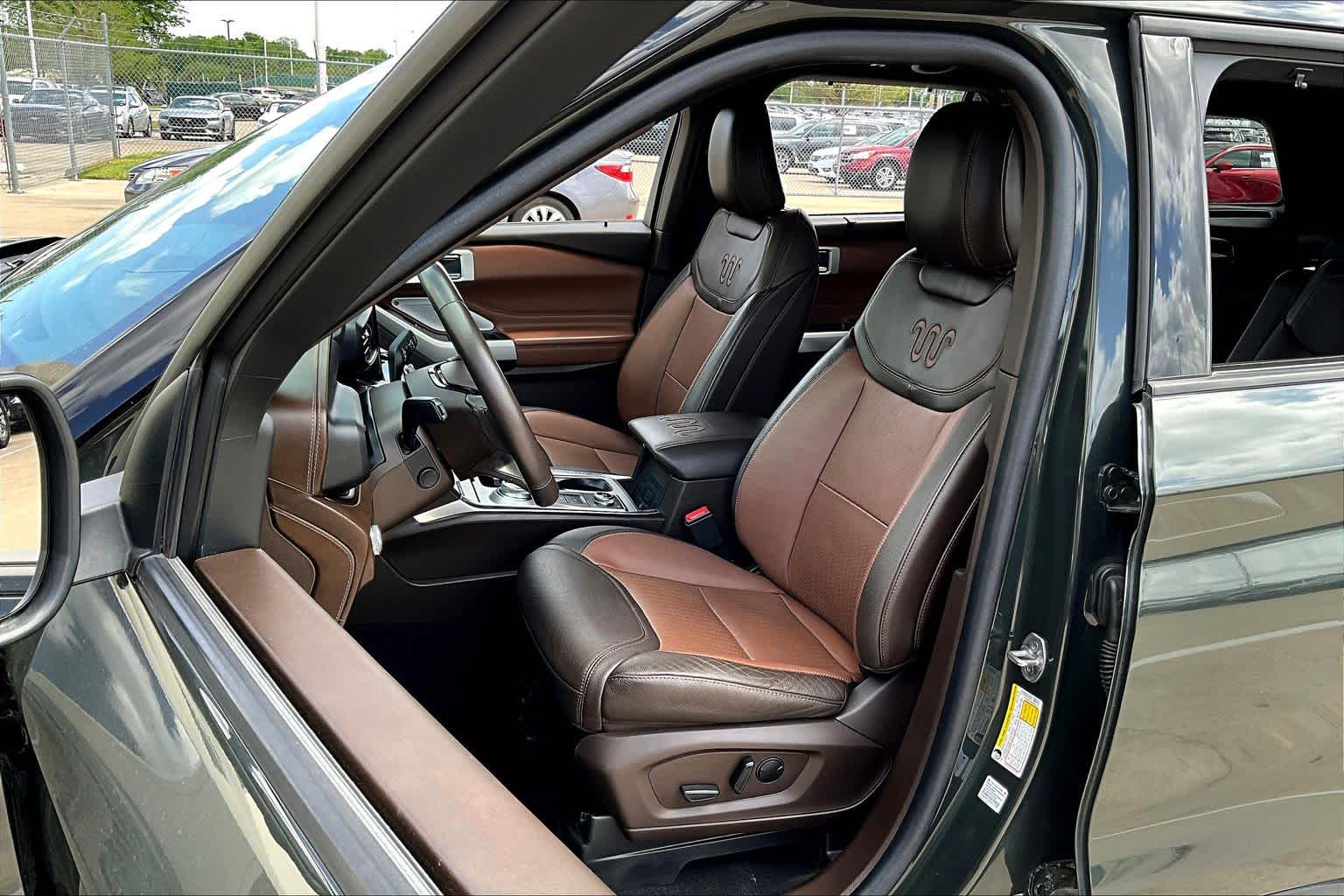 2022 Ford Explorer King Ranch Forged Green Metallic at Group 1 GMC Buick South