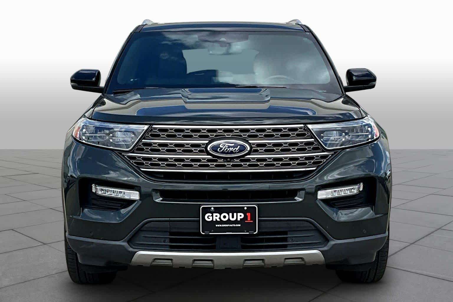 2022 Ford Explorer King Ranch Forged Green Metallic at Group 1 GMC Buick South